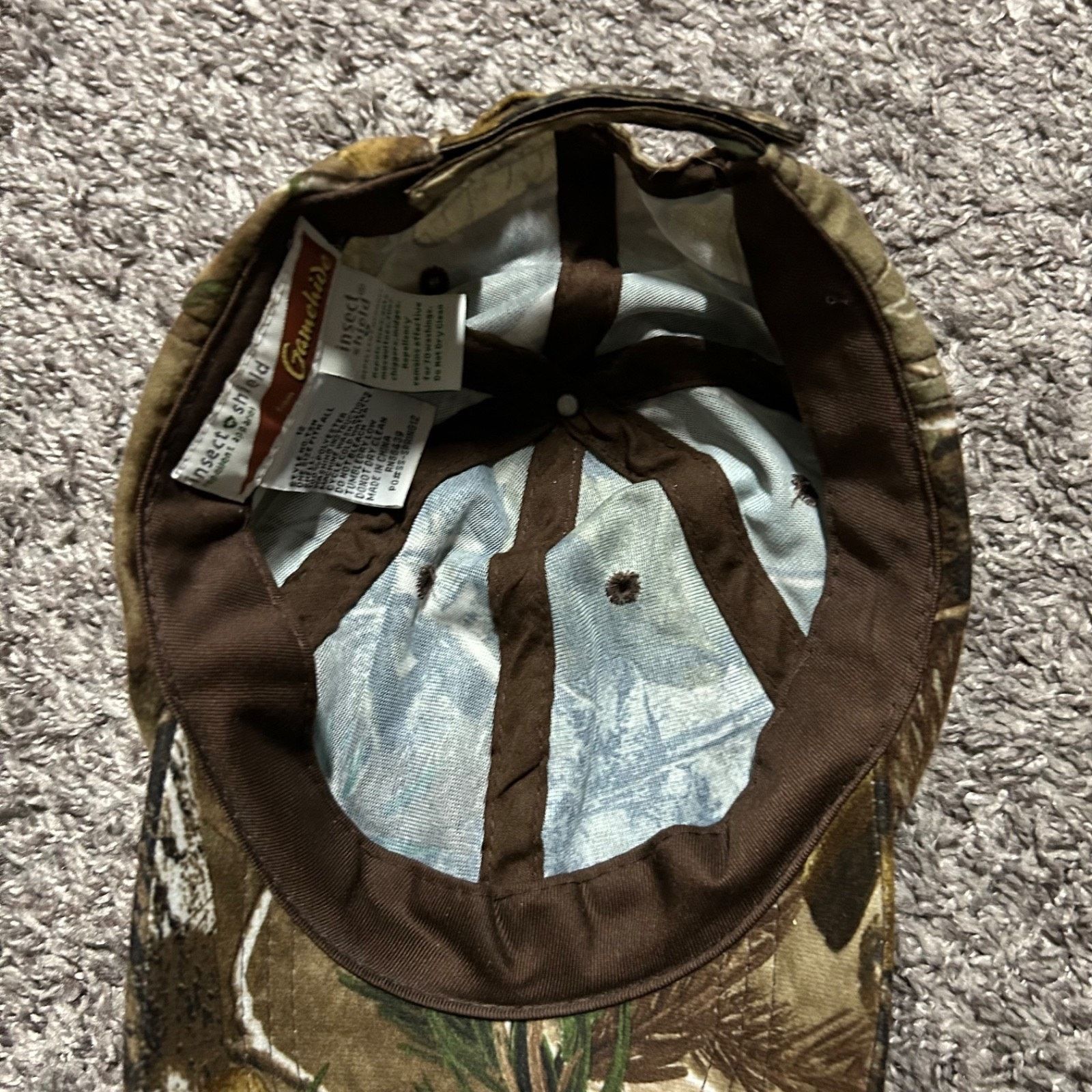 Vintage Gamehide Camo Hat Hunting Cap Elimitick Strapback Size ONE SIZE - 7 Thumbnail