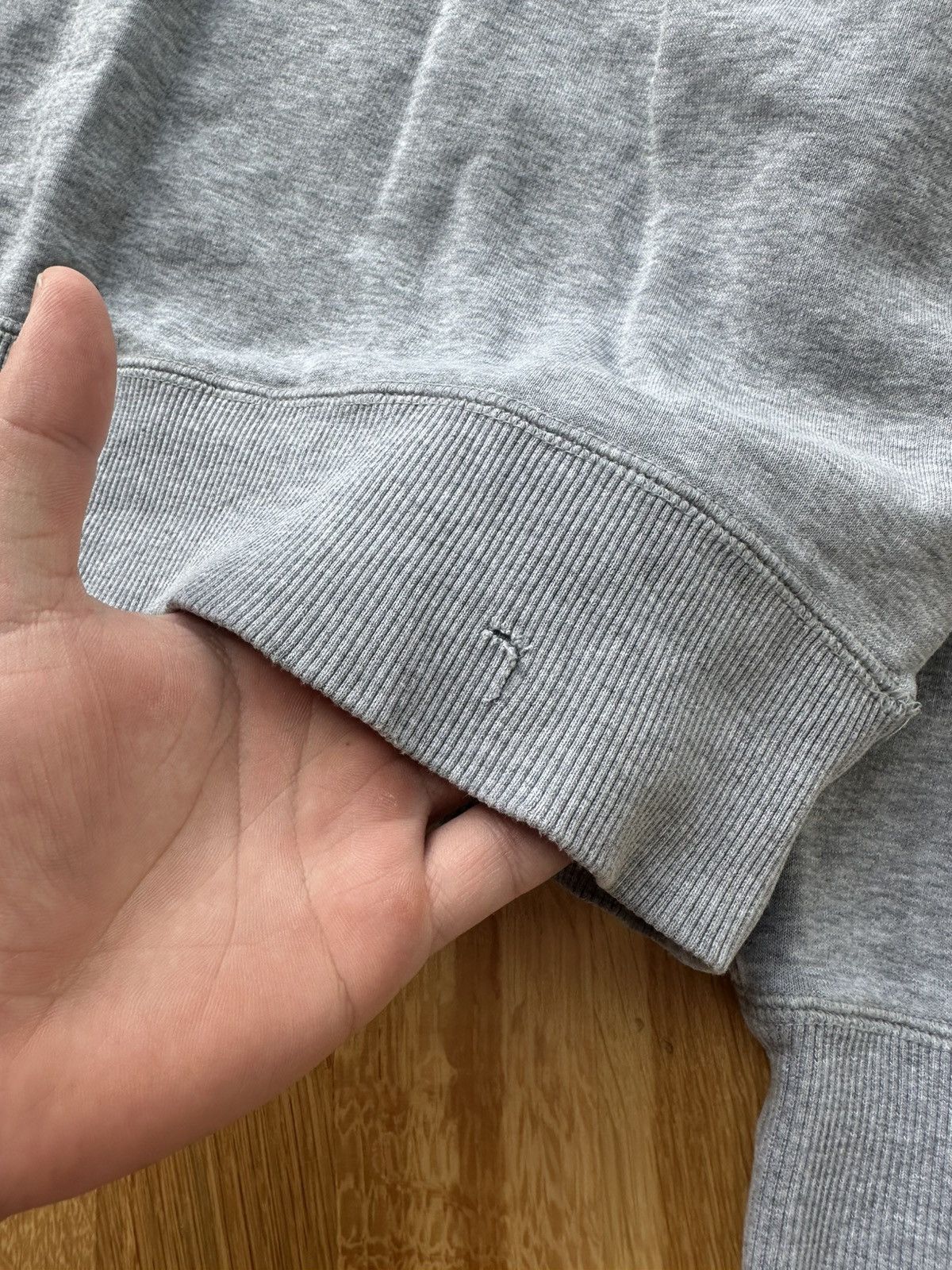 Nike × Vintage Nike vintage 90s sweatshirt grey Size US XL / EU 56 / 4 - 3 Thumbnail