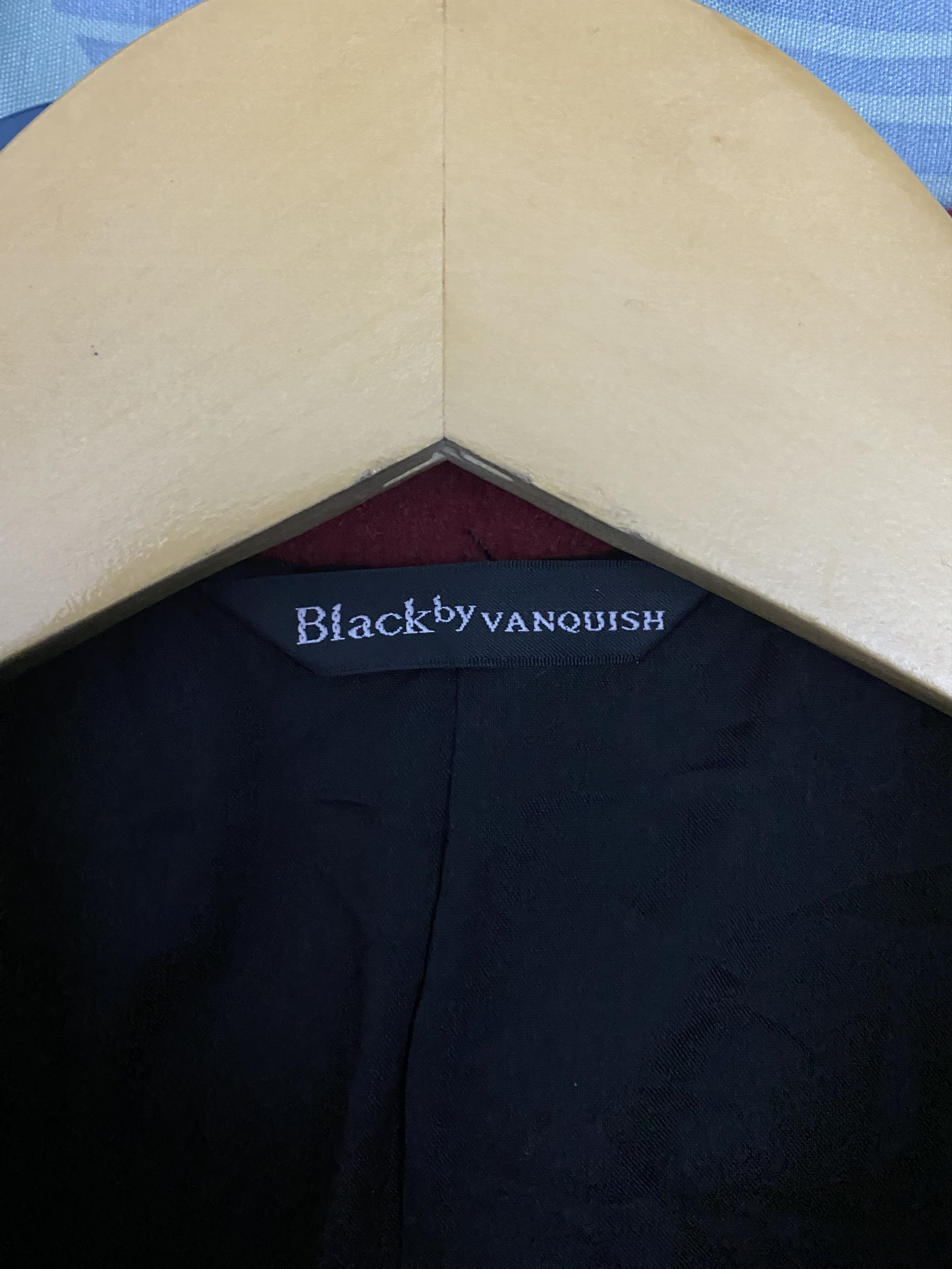 Vanquish Black by VANQUISH Burgundy Wool Blend Peacoat Jacket Size US S / EU 44-46 / 1 - 10 Thumbnail