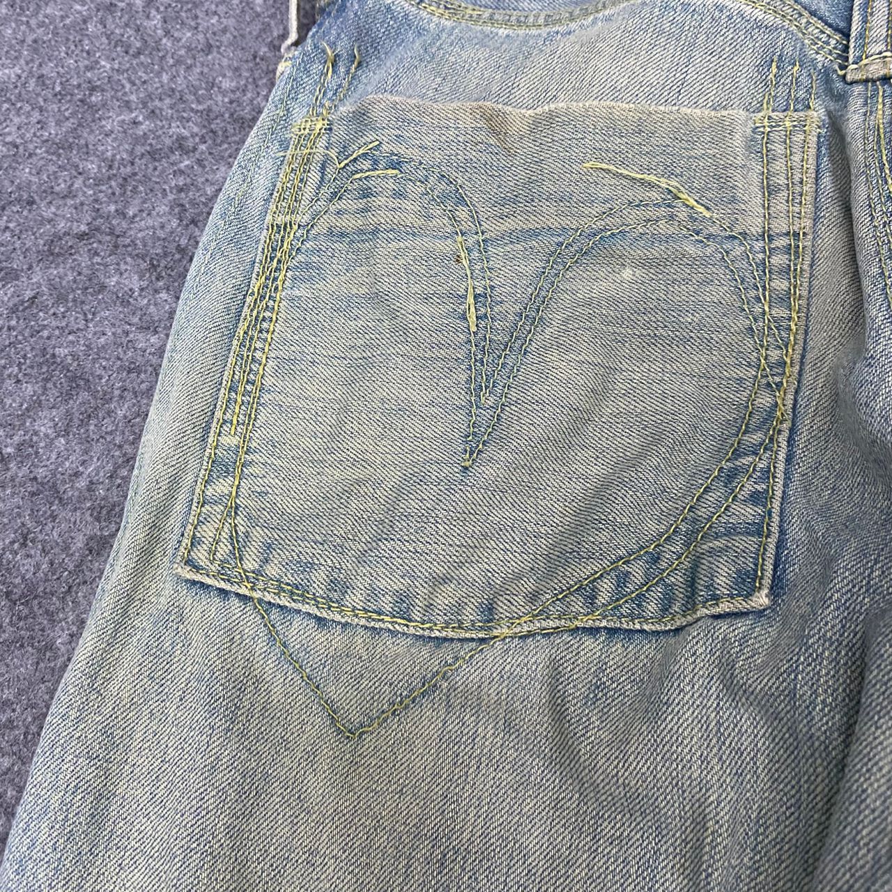 Japanese Brand 💥Best Offer💥Vintage Levis Carpenter Distressed Denim Size US 30 / EU 46 - 15 Thumbnail