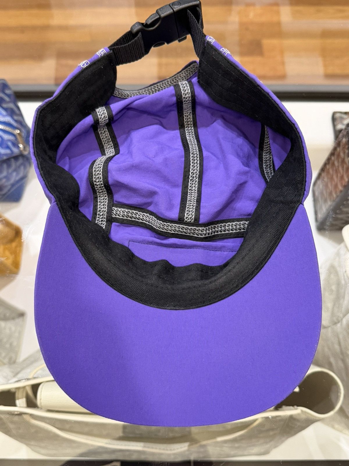 Supreme Supreme Reflective Stitching Camp Cap - Purple Size ONE SIZE - 6 Thumbnail