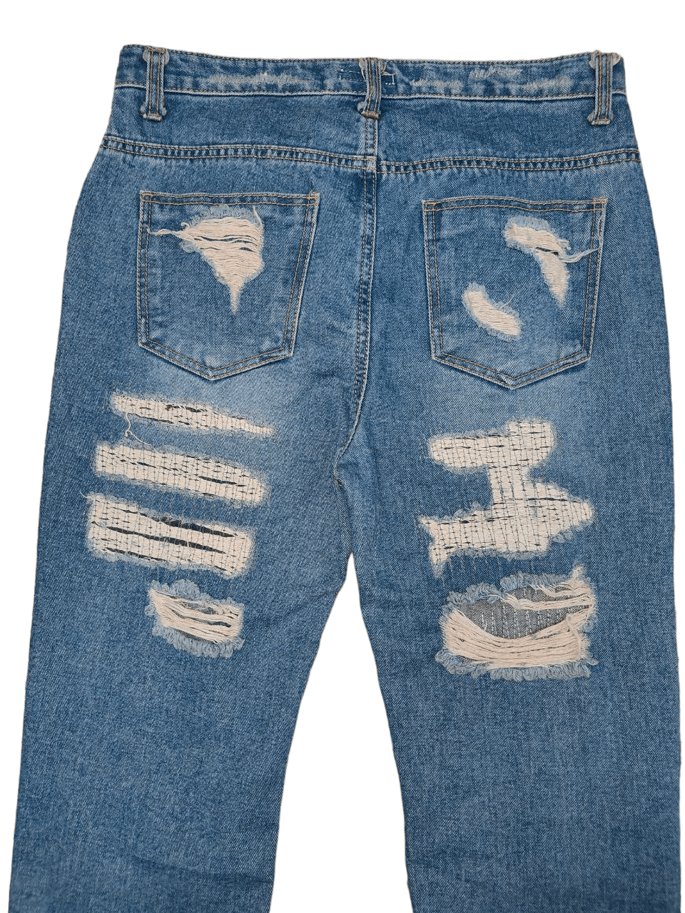 Beauty Beast ❎ Sincity Distressed Denim Size US 32 / EU 48 - 4 Thumbnail