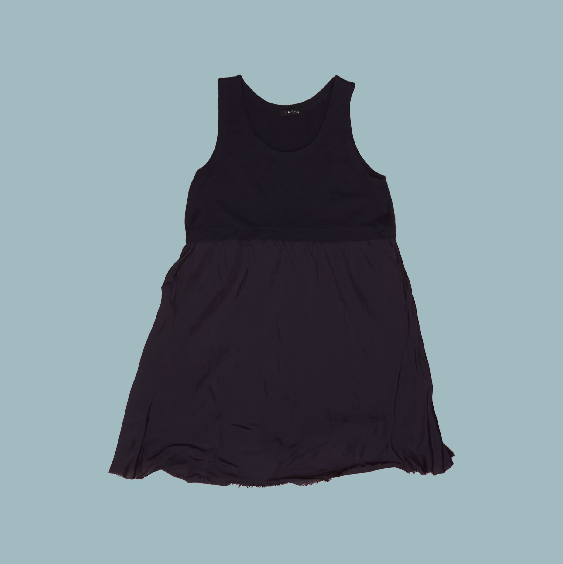 Y's *BNWOT* Y's Wool / Cupro Navy Midi Dress Yohji Yamamoto Size M / US 6-8 / IT 42-44 - 1 Thumbnail