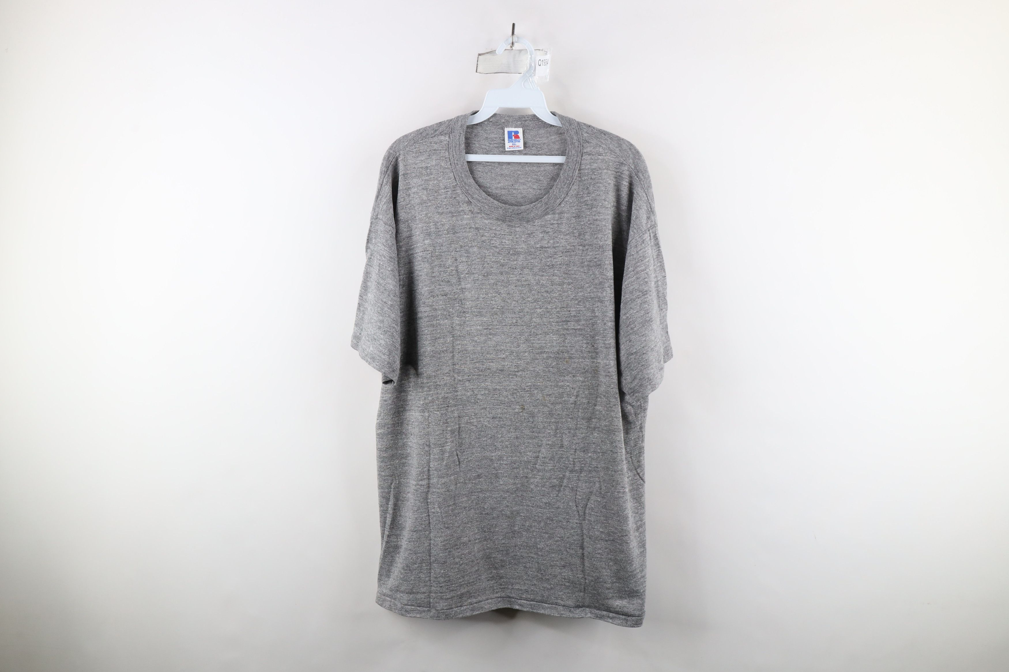 Russell Athletic × Vintage Vintage 80s 90s Russell Athletic Jersey Knit T-Shirt USA Size US XXL / EU 58 / 5 - 1 Thumbnail