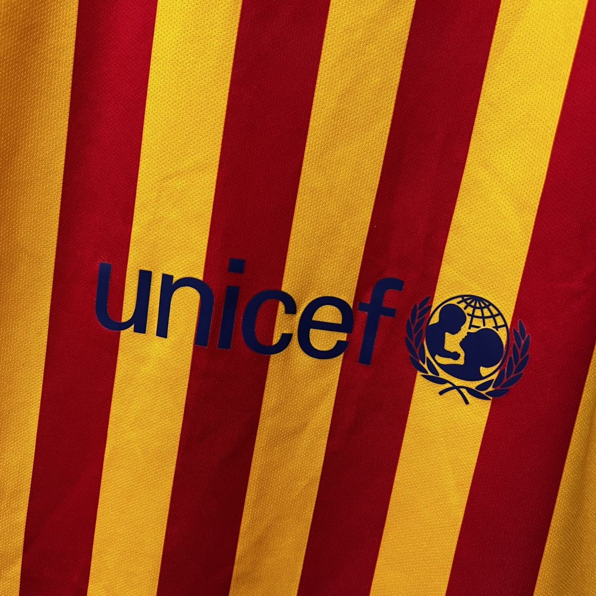 Nike Nike Barcelona FCB 2015/16 Away Football Soccer Shirt Jersey Size US S / EU 44-46 / 1 - 20 Thumbnail