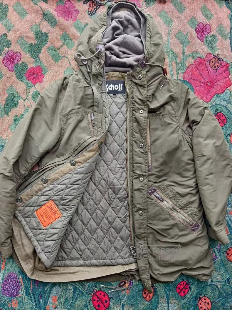 Schott Schott NYC military-grade parka Size US XL / EU 56 / 4 - 1 Thumbnail