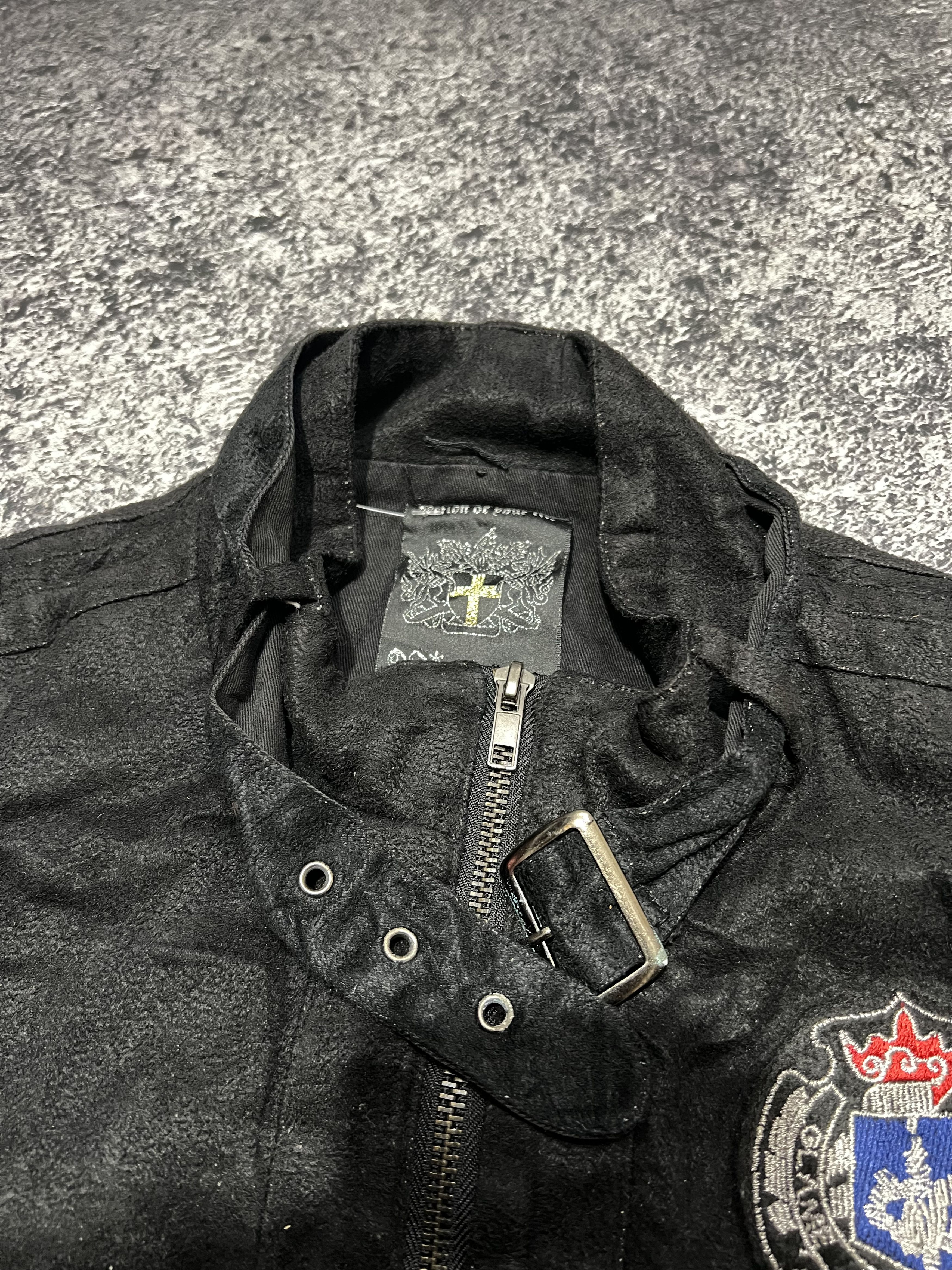 Japanese Brand 2000s Japanese Archive Ifsixwasnine Punk Biker Moleskin y2k Size US M / EU 48-50 / 2 - 6 Thumbnail