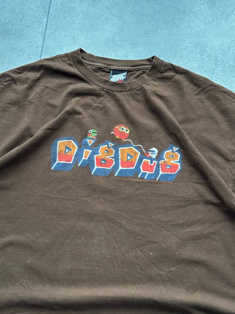 Vintage Vintage Dig Dug Video Game Nintendo T-Shirt Size US XXL / EU 58 / 5 - 3 Thumbnail