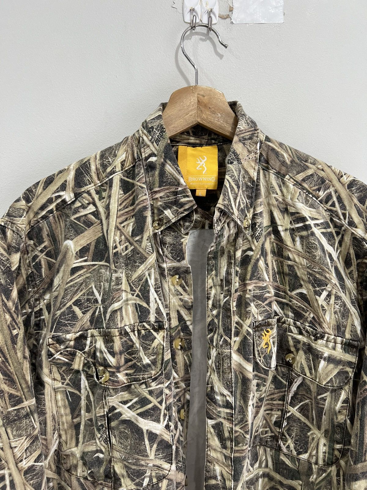 Vintage Vintage Camo Real Tree Button Up Shirt Size US L / EU 52-54 / 3 - 3 Thumbnail