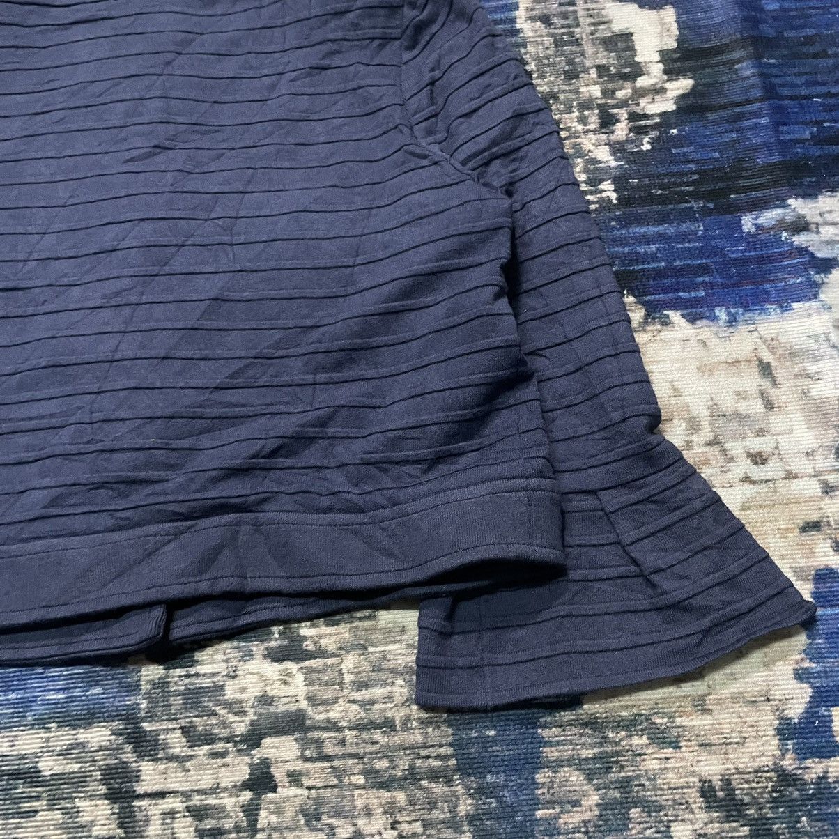 Issey Miyake Vintage 1990s Yuki Torii Avant Garde cropped Jacket NavyBlue Size US XS / EU 42 / 0 - 12 Thumbnail
