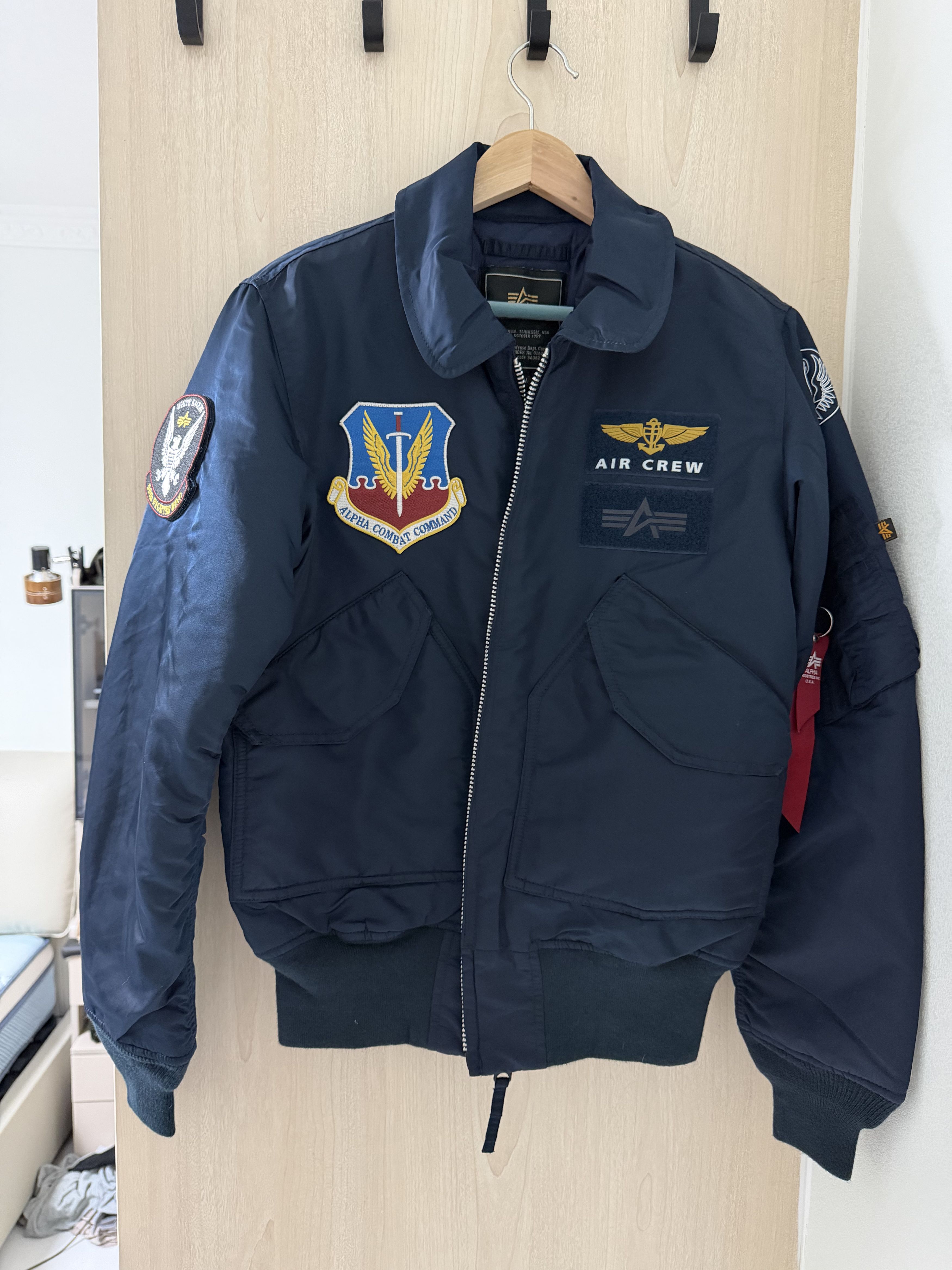 Alpha Industries × Vintage 70's Alpha Industries MA-1 Bomber