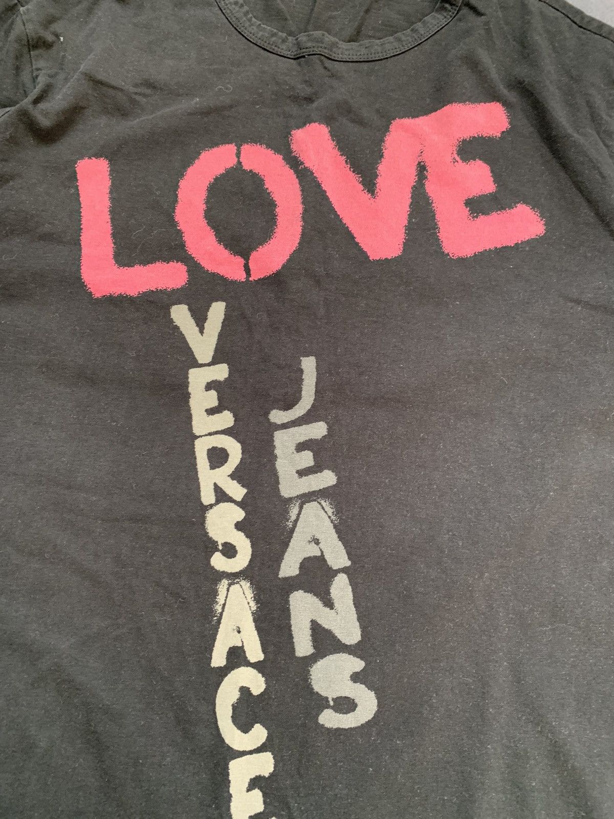 Versace × Versace Jeans Couture Versace jeans love long sleeve y2k Size US M / EU 48-50 / 2 - 5 Thumbnail