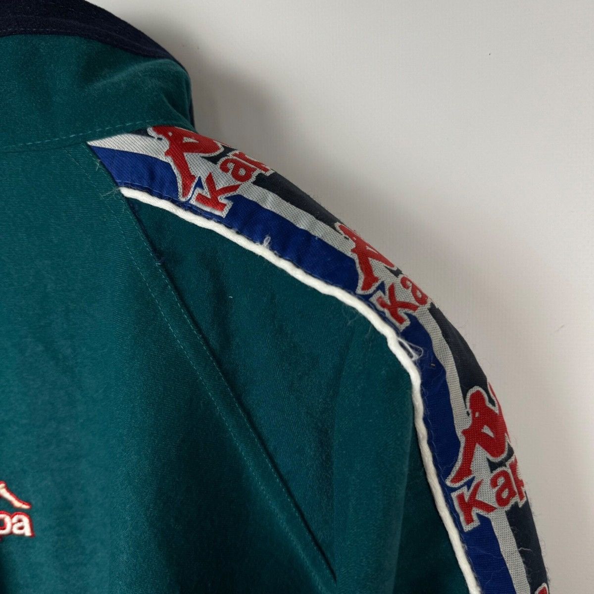 Kappa BARCELONA 1995 FOOTBAL SOCCER TRACK TOP JACKET VINTAGE KAPPA Size US XXL / EU 58 / 5 - 23 Thumbnail
