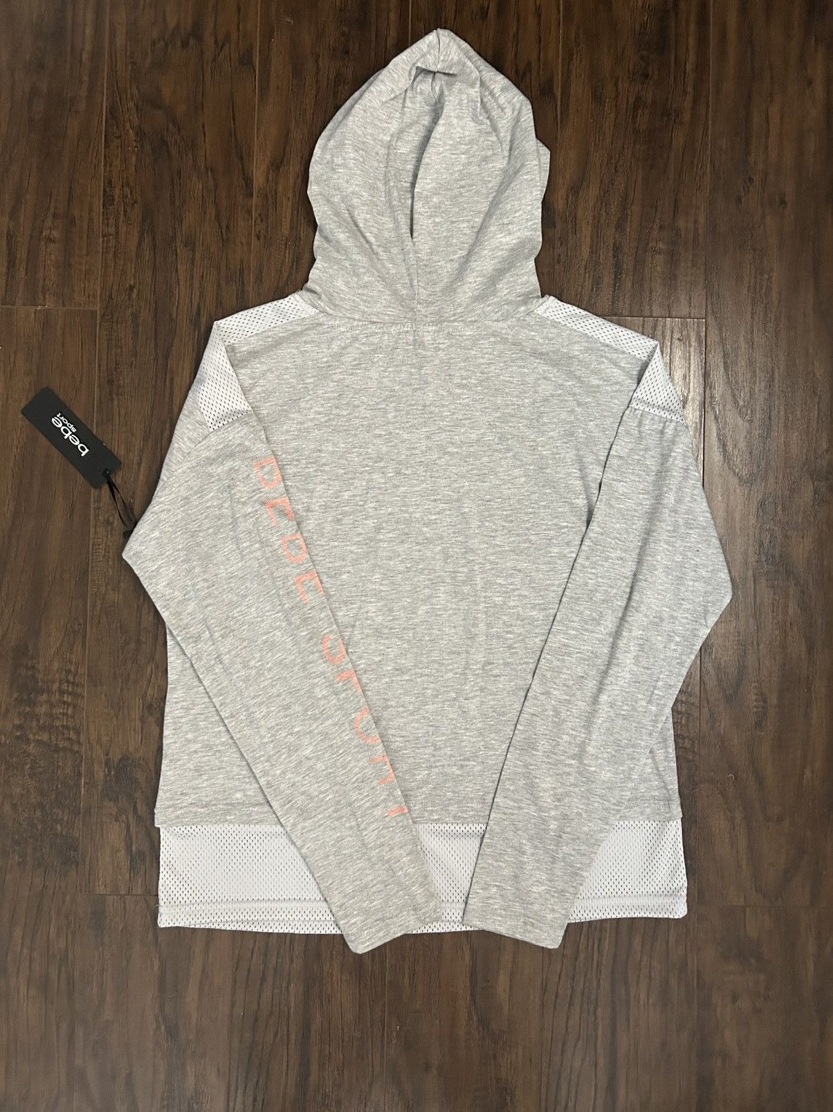 Bebe Gray Bebe Sport Long-Sleeved Sweatshirt Size M / US 6-8 / IT 42-44 - 5 Thumbnail