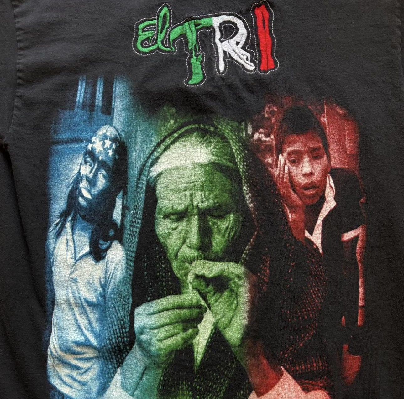 Band Tees Y2K El Tri Embroidered Band Tee Size US M / EU 48-50 / 2 - 2 Thumbnail