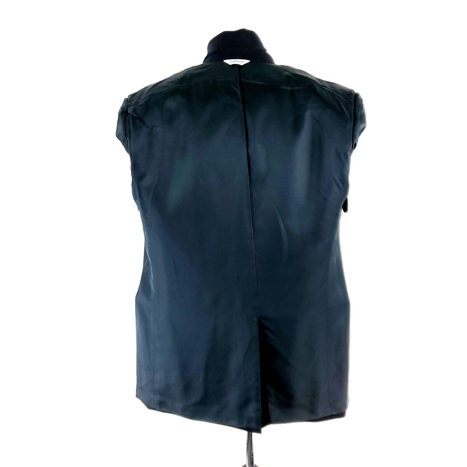 Joseph & Feiss Joseph Feiss Trio Wool 2 Button Blazer 40L Blue Size 40L - 10 Thumbnail