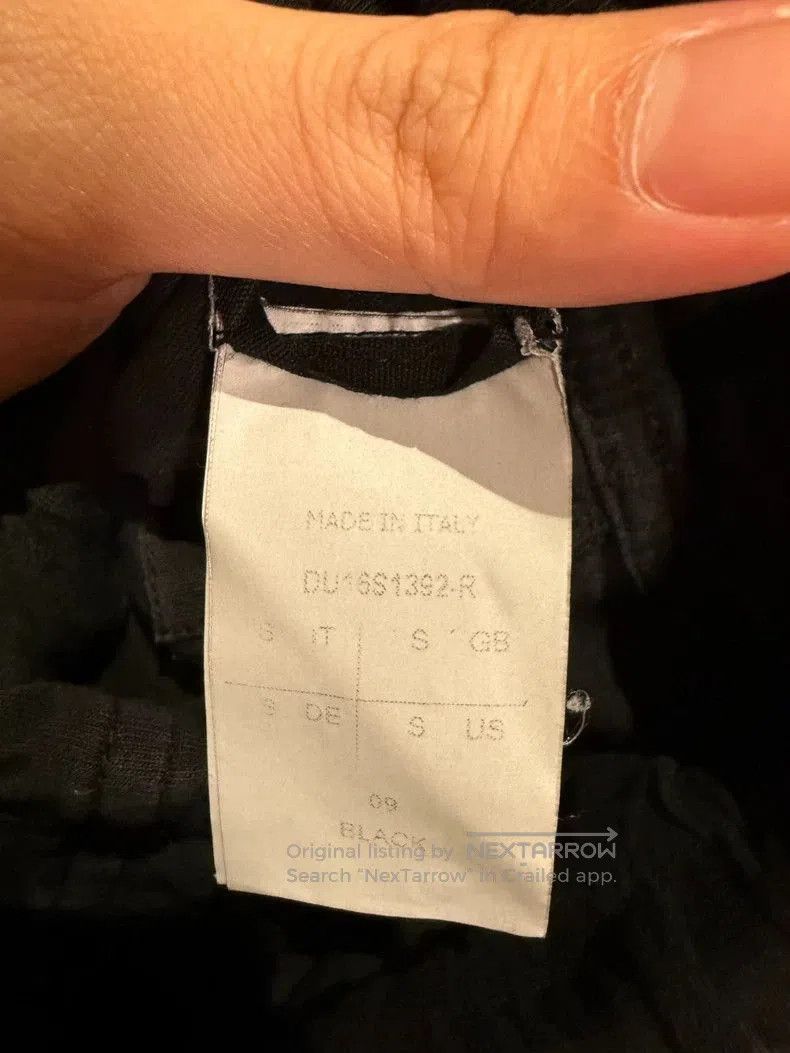 Rick Owens Drkshdw Rick Owens DRKSHDW Black Pants S. Size US 26 / EU 42 - 2 Thumbnail
