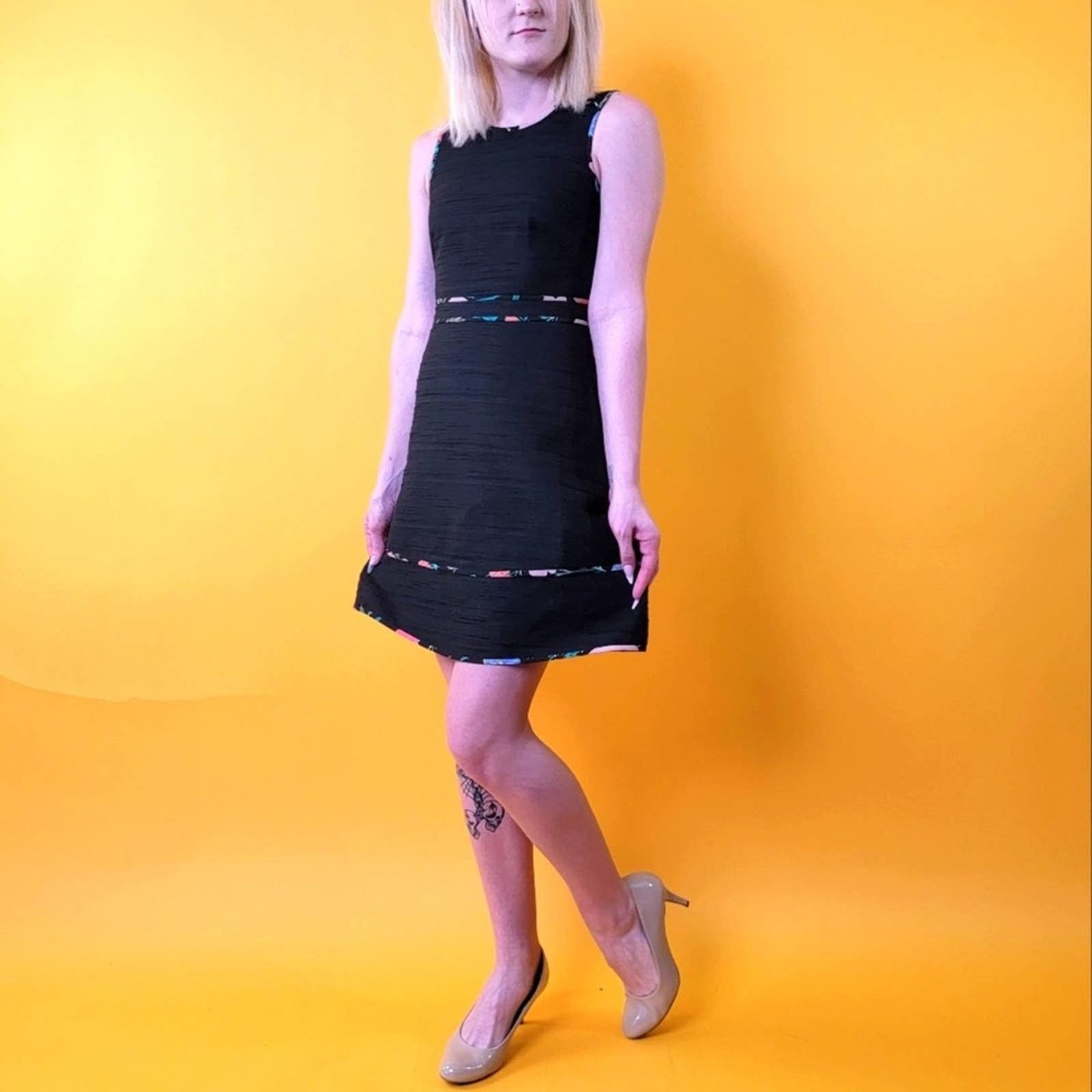 Kate Spade Kate Spade New York Blossom Trim Tweed Dress 0,2,4,6 Size M / US 6-8 / IT 42-44 - 6 Thumbnail
