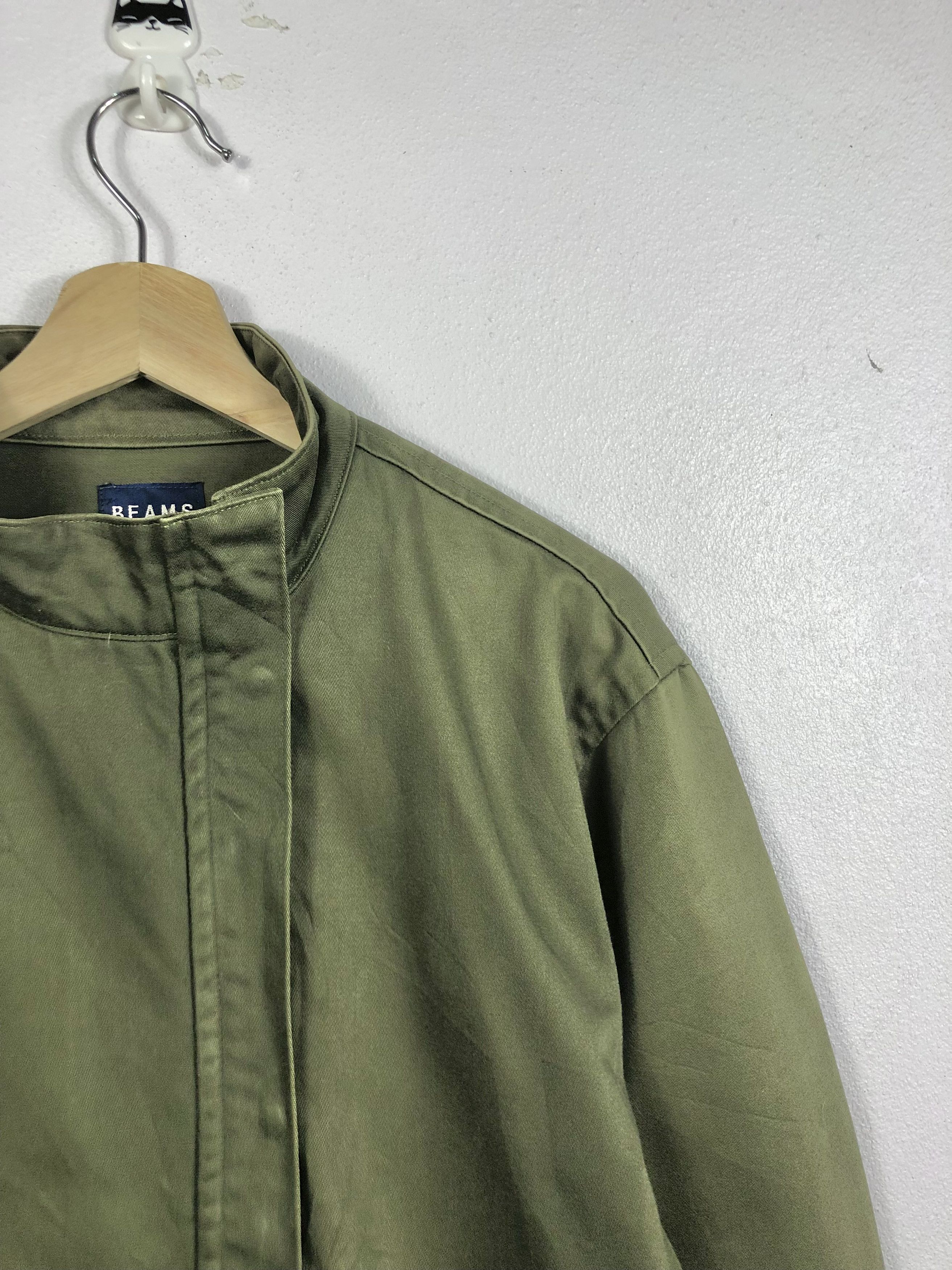Beams Japan Rare Beams Japan Military Style Zipper Jacket Size US M / EU 48-50 / 2 - 3 Thumbnail