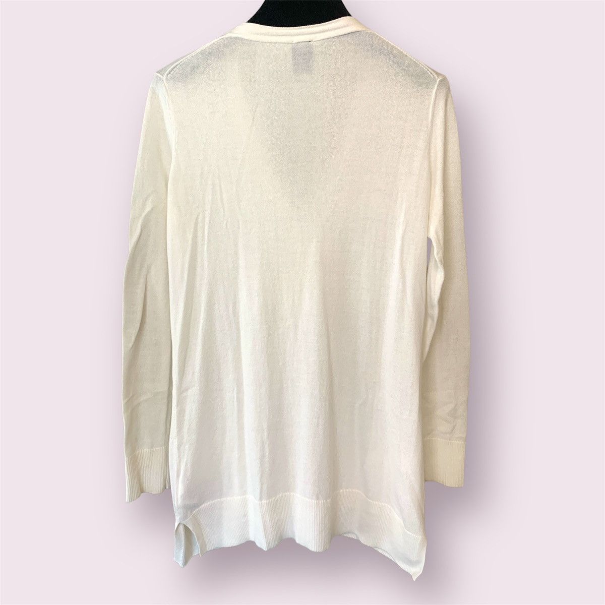 Gap White Cotton Cardigan Sweater Size XS / US 0-2 / IT 36-38 - 2 Thumbnail