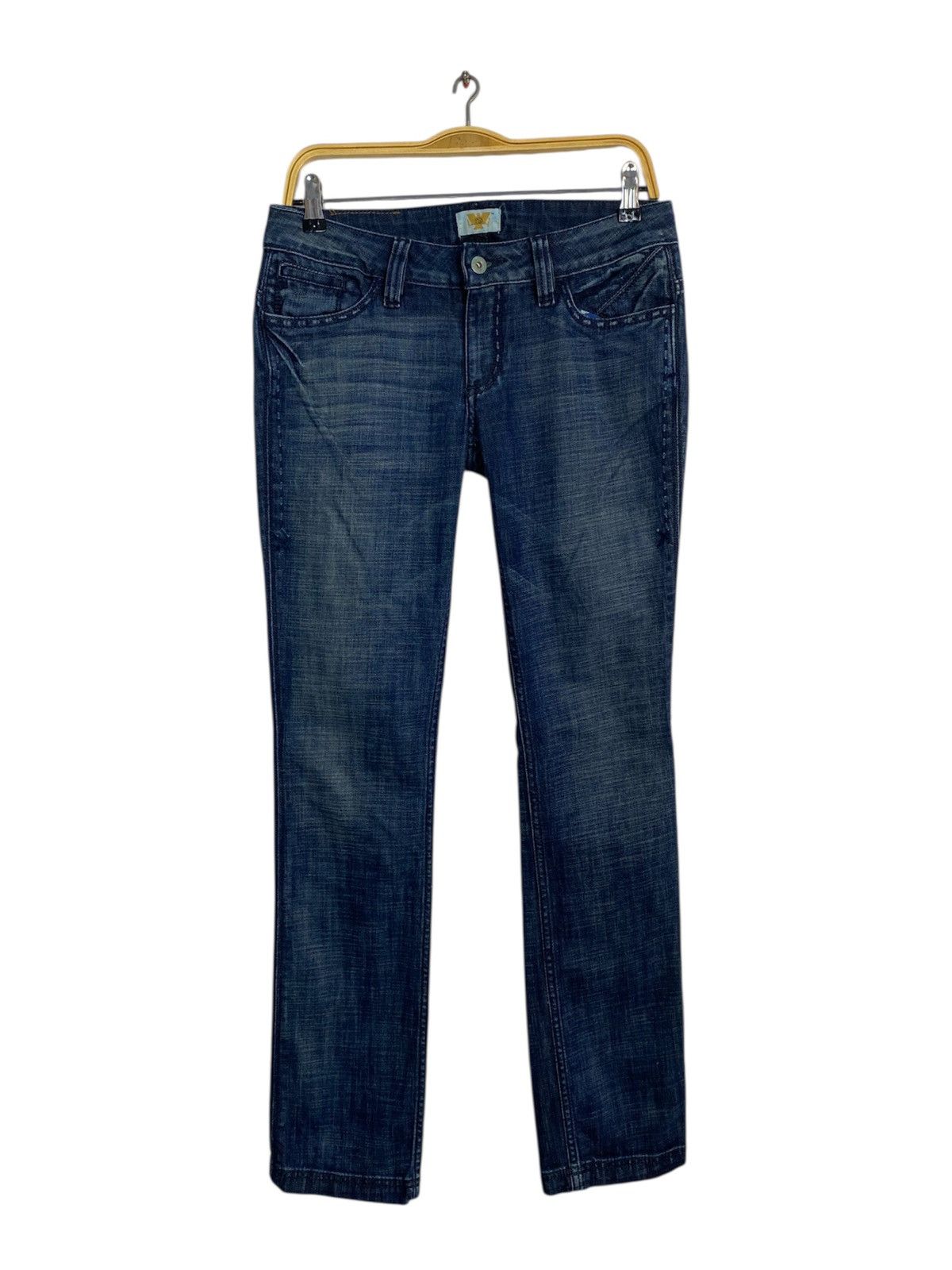 Antik Denim Hype Antik Denim Indigo Jeans Embroidery Logo Size 31" - 1 Thumbnail