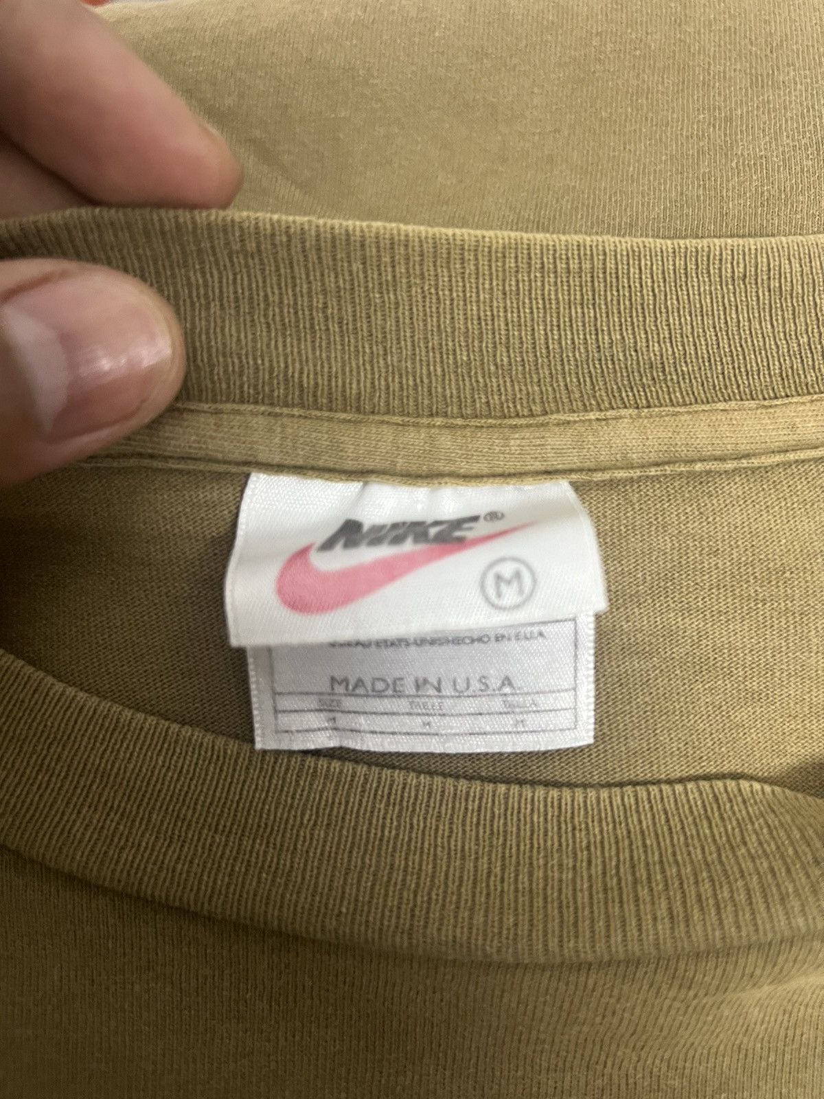 Nike × Nike ACG × Vintage Vintage 90’s Nike Acg Sun Faded Tee Size US L / EU 52-54 / 3 - 3 Thumbnail