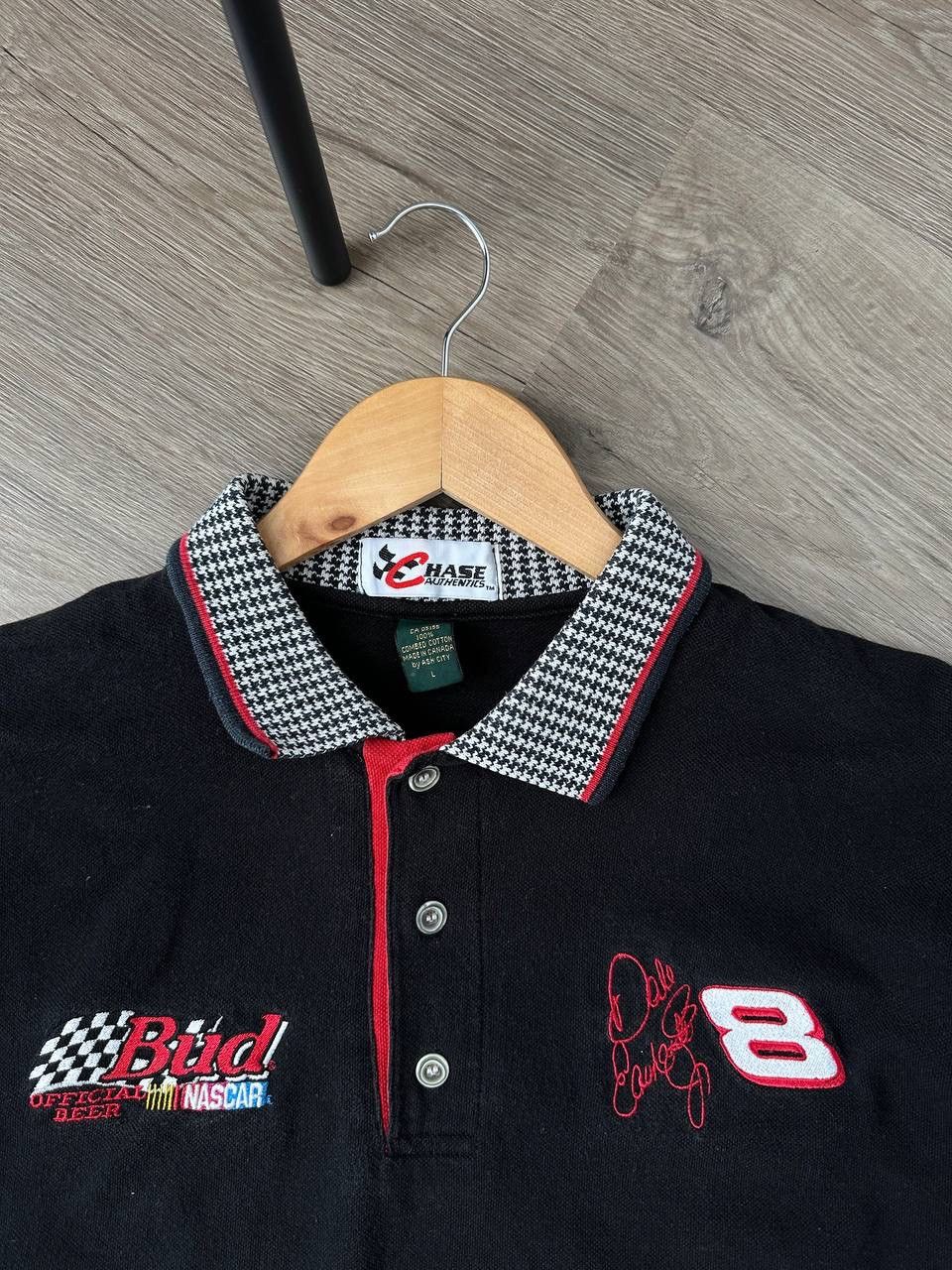 Vintage Vintage Racing NASCAR’s Bud Polo T-Shirt Size US L / EU 52-54 / 3 - 8 Thumbnail