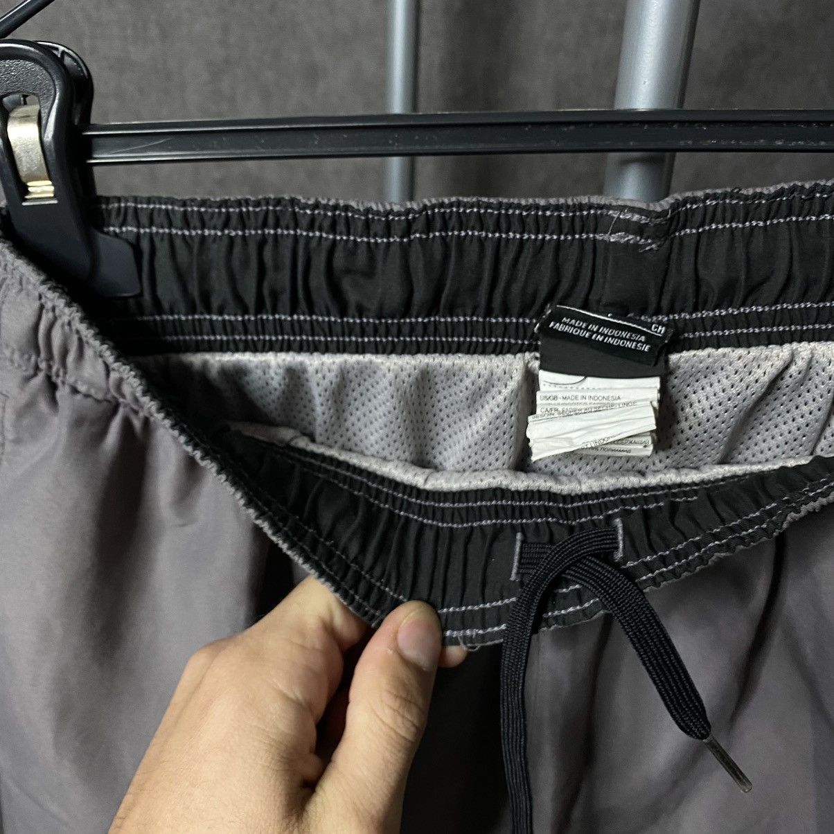 Nike × Vintage Y2k Nike drill nylon shorts small swoosh Size US 30 / EU 46 - 5 Thumbnail