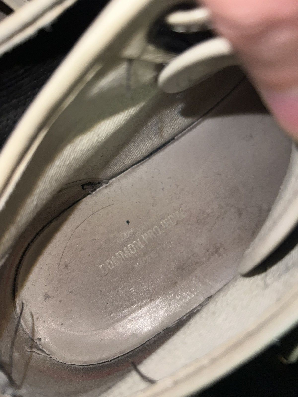 Common Projects Achiles Velcro Strap in Black Size US 11 / EU 44 - 4 Thumbnail