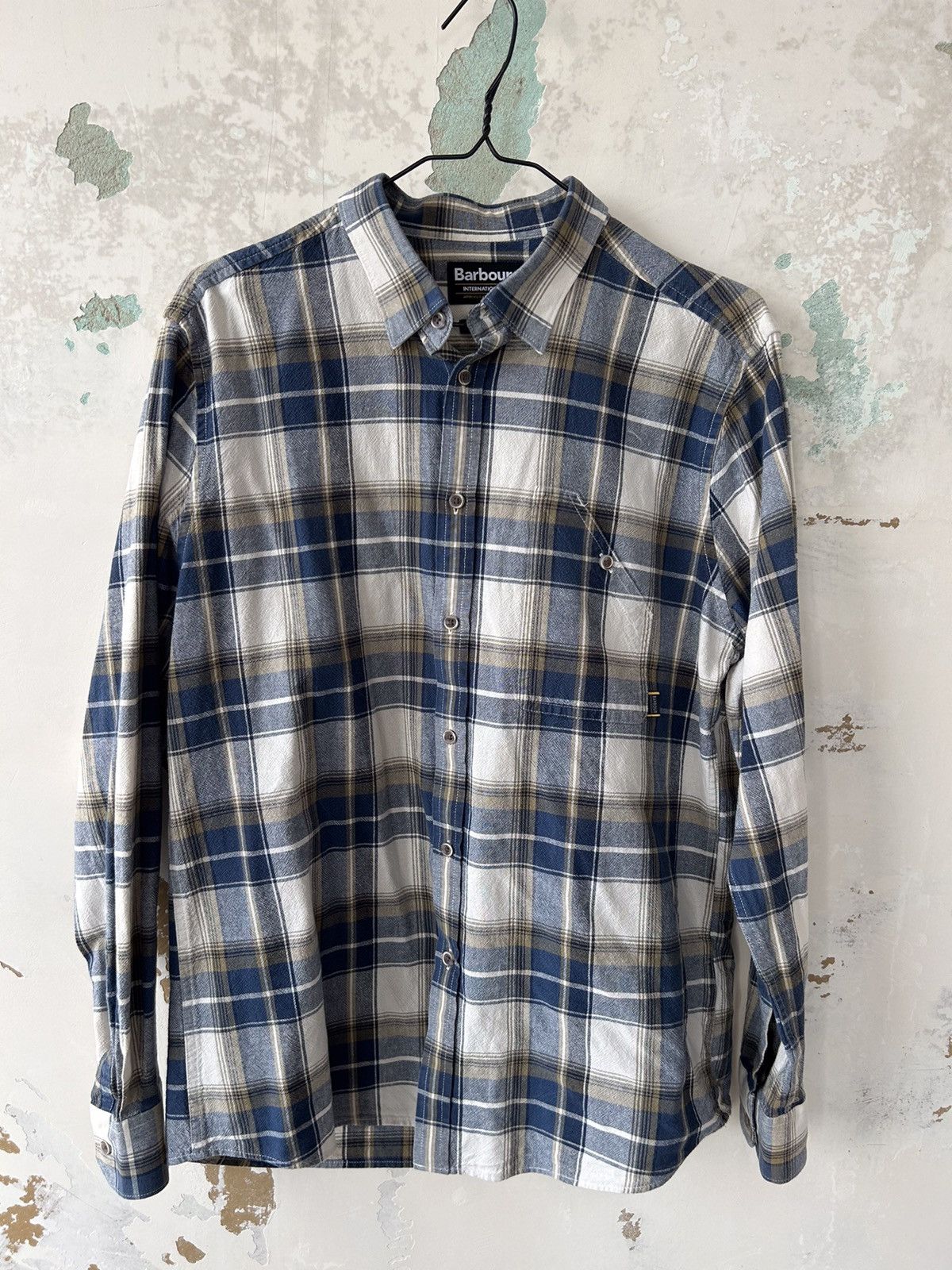 Barbour BARBOUR LONG SLEEVE SHIRT COTTON Size US M / EU 48-50 / 2 - 1 Thumbnail