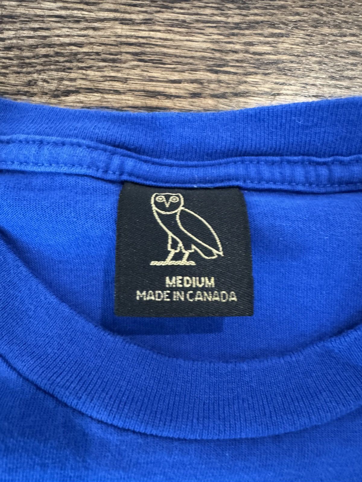 October's Very Own OVO October’s Very Own Owl Long Sleeve Tee Royal Blue Size M Size US M / EU 48-50 / 2 - 5 Thumbnail