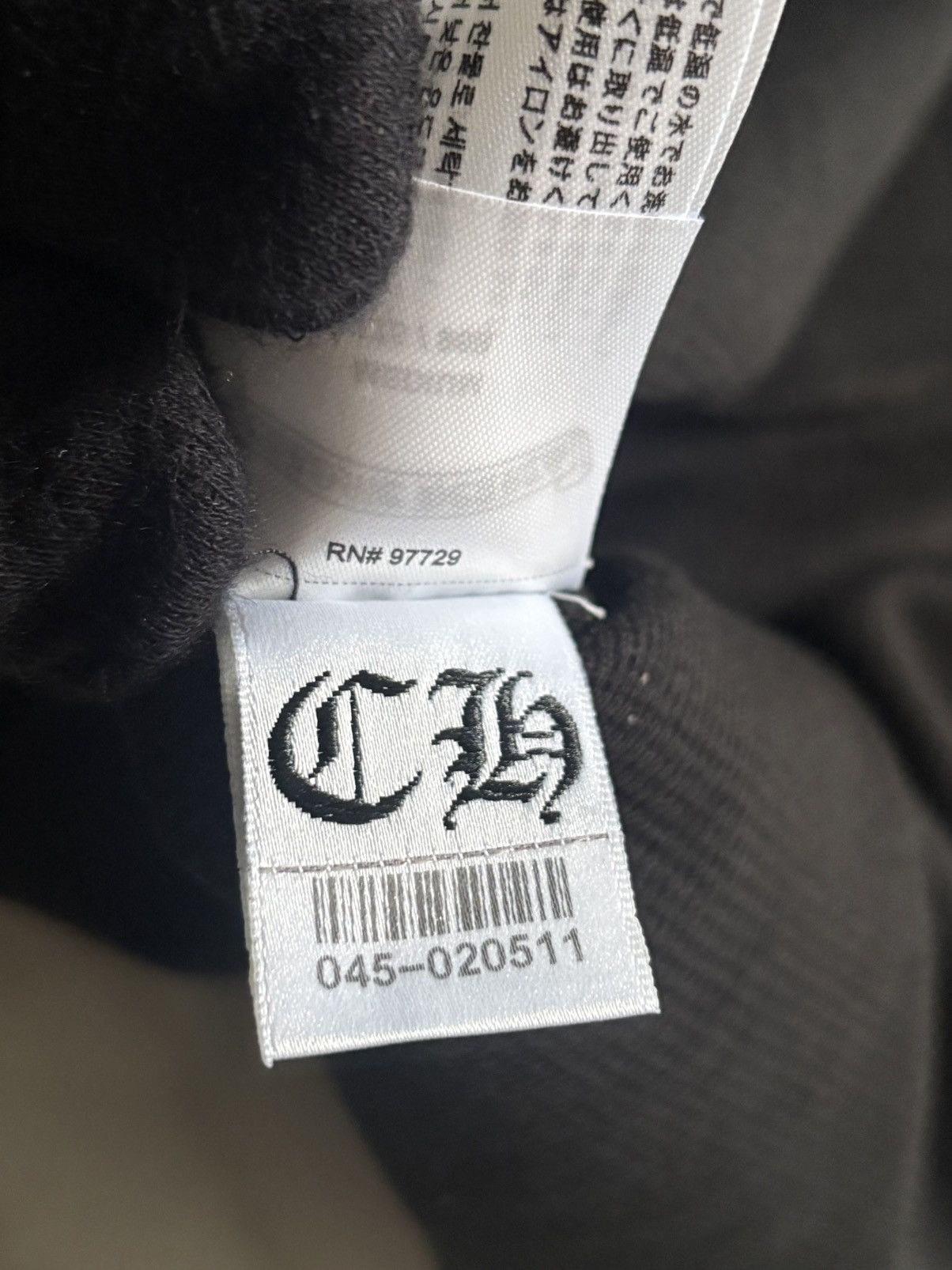 Chrome Hearts Chrome hearts scroll thermal long sleeve Size US M / EU 48-50 / 2 - 5 Thumbnail