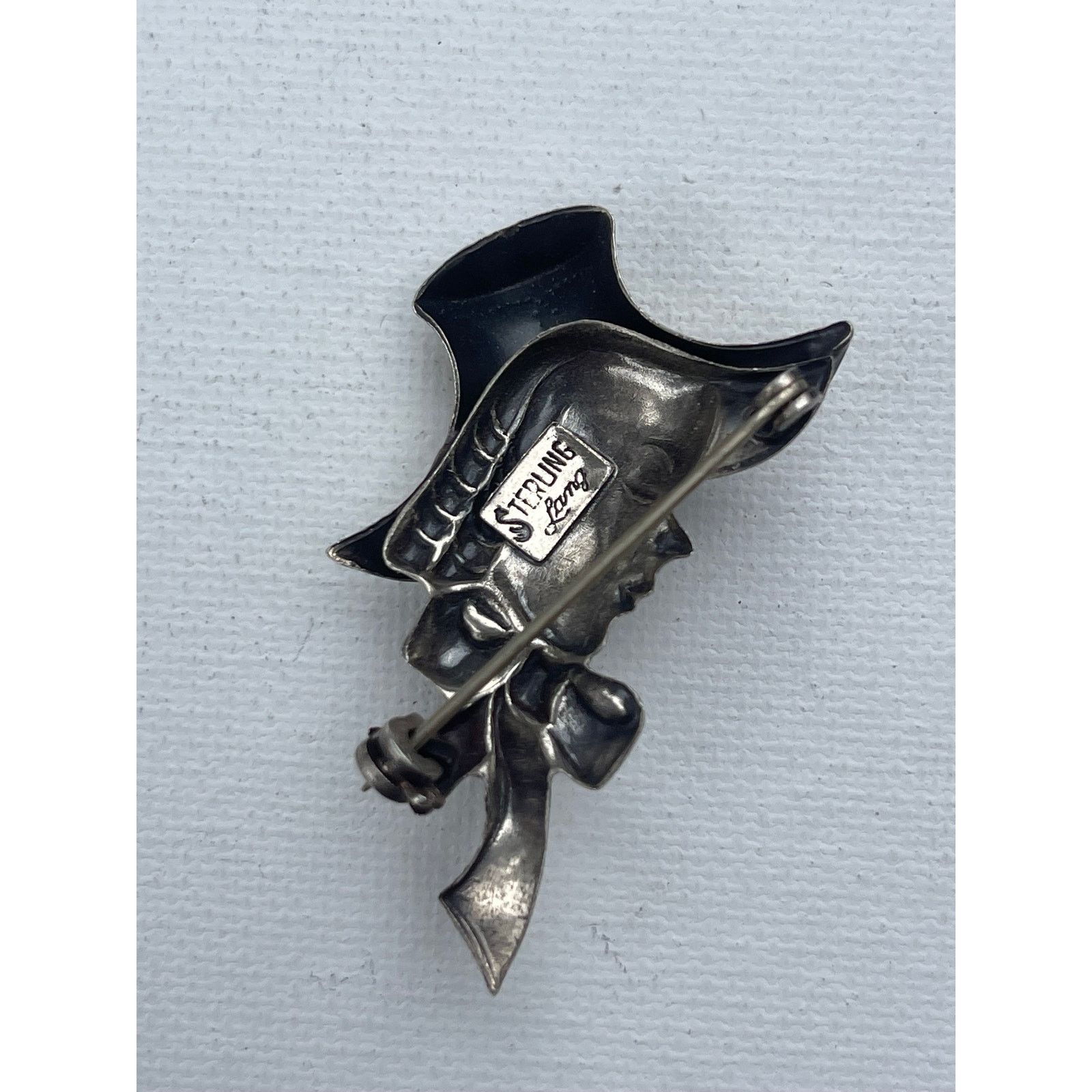 Vintage Vintage LANG Signed Brooch Sterling Silver Size ONE SIZE - 2 Thumbnail