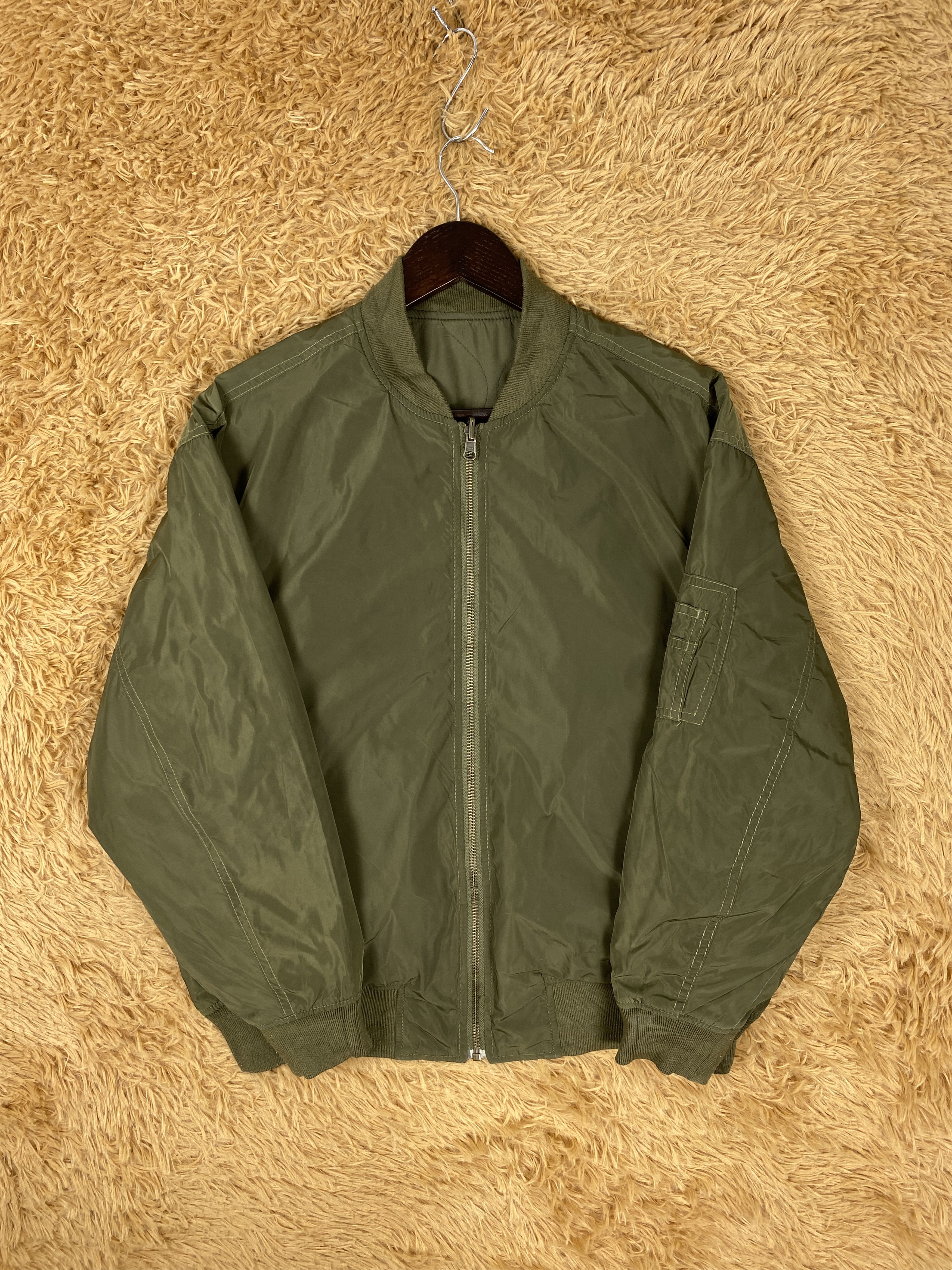 GU Vintage GU Reversible Military Bombers Jacket J2133 Size US S / EU 44-46 / 1 - 3 Thumbnail