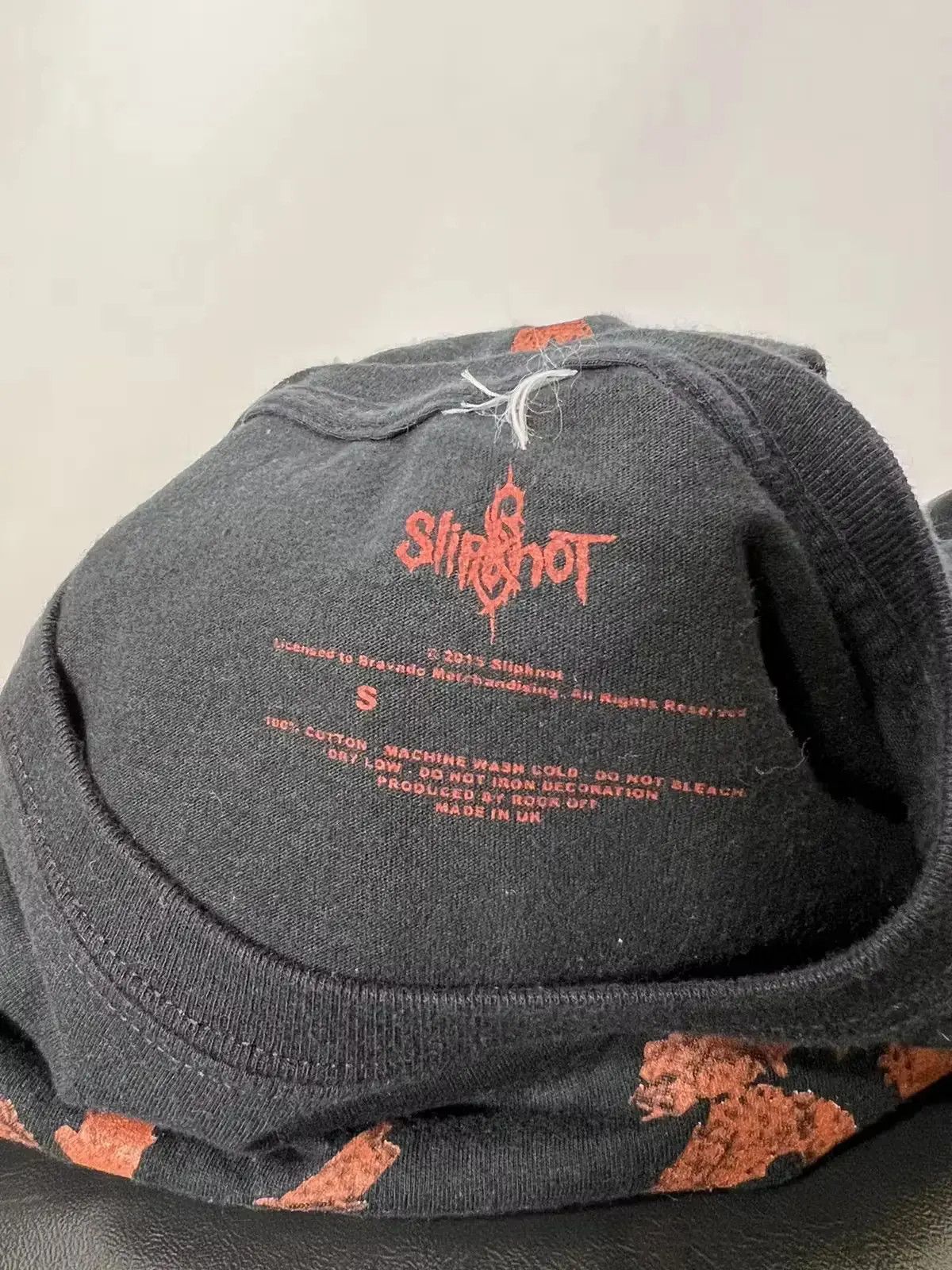 Band Tees × Slipknot Slipknot 2015 T-shirt Size US S / EU 44-46 / 1 - 3 Thumbnail