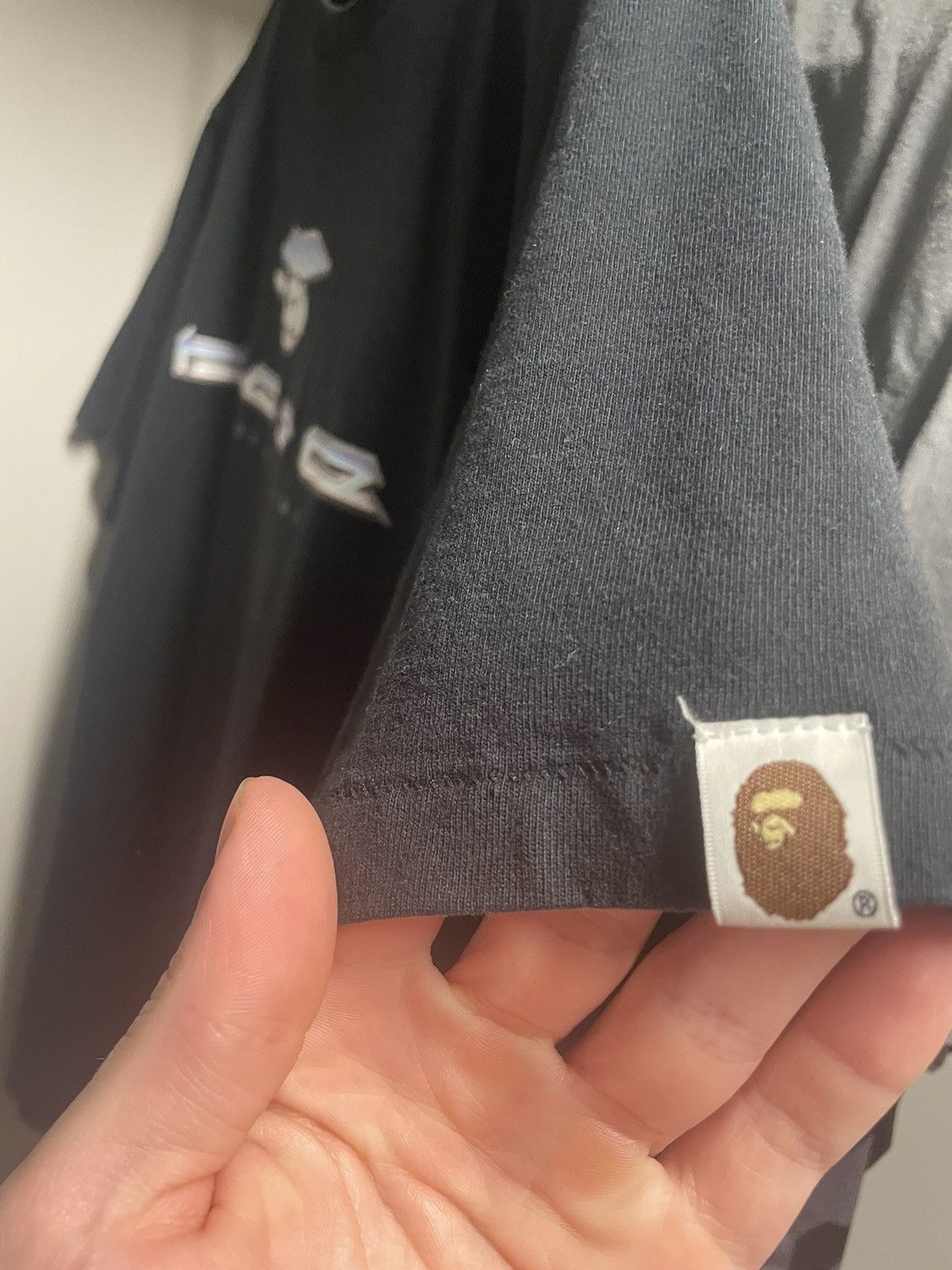 Bape Bape tee black L Size US L / EU 52-54 / 3 - 2 Thumbnail