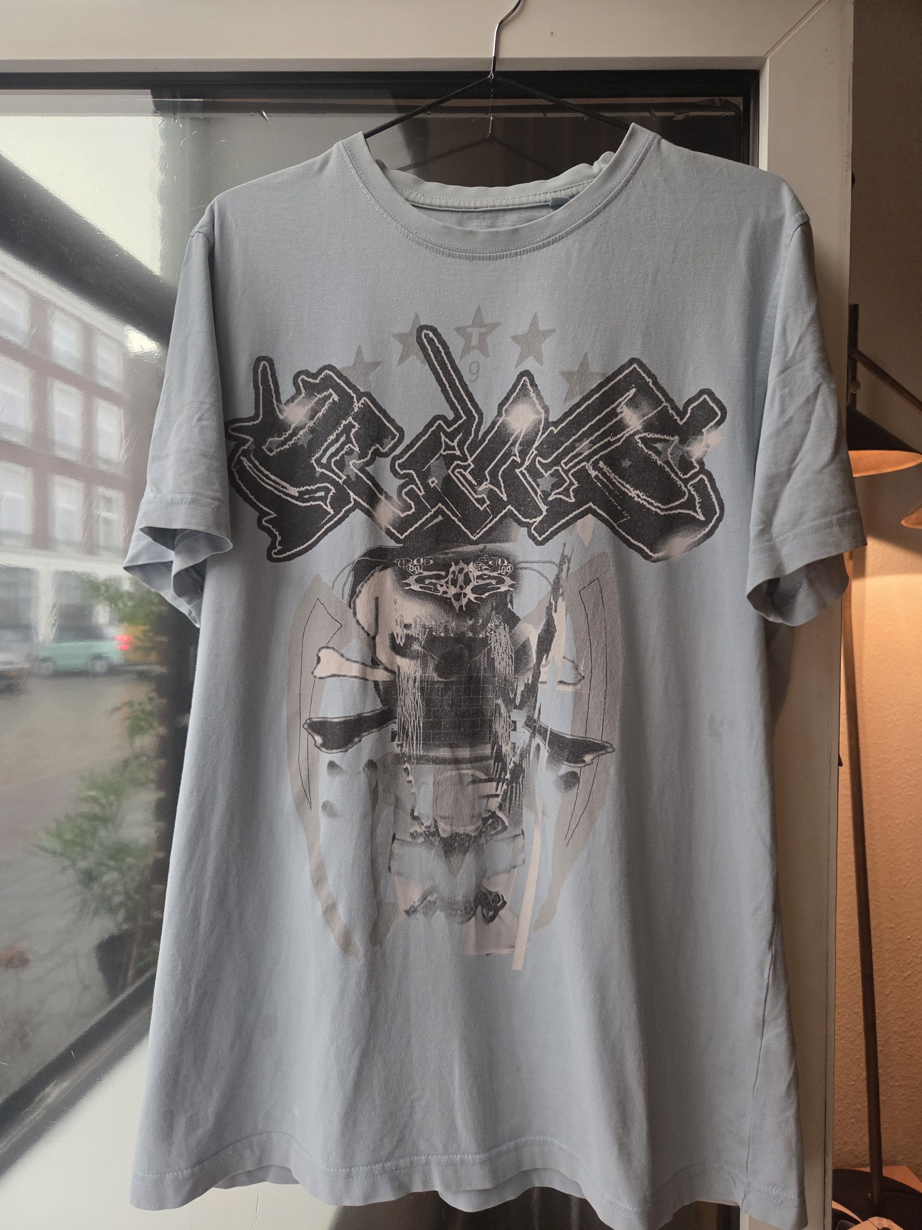 Drain Gang × Sad Boys Drain Gang Blue Virus tee (2018) Size US M / EU 48-50 / 2 - 1 Thumbnail