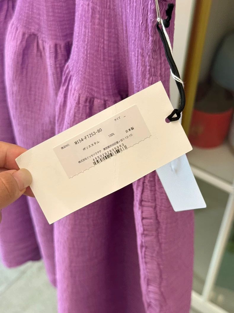 Other Issey Miyake size:one size Pink crepe mid-length dress Size XS / US 0-2 / IT 36-38 - 3 Thumbnail