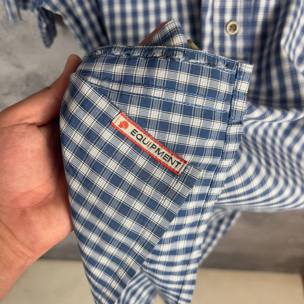 Fjallraven Fjallraven Shirt Plaid Men's Size L Blue Short Sleeve` Size US L / EU 52-54 / 3 - 9 Thumbnail