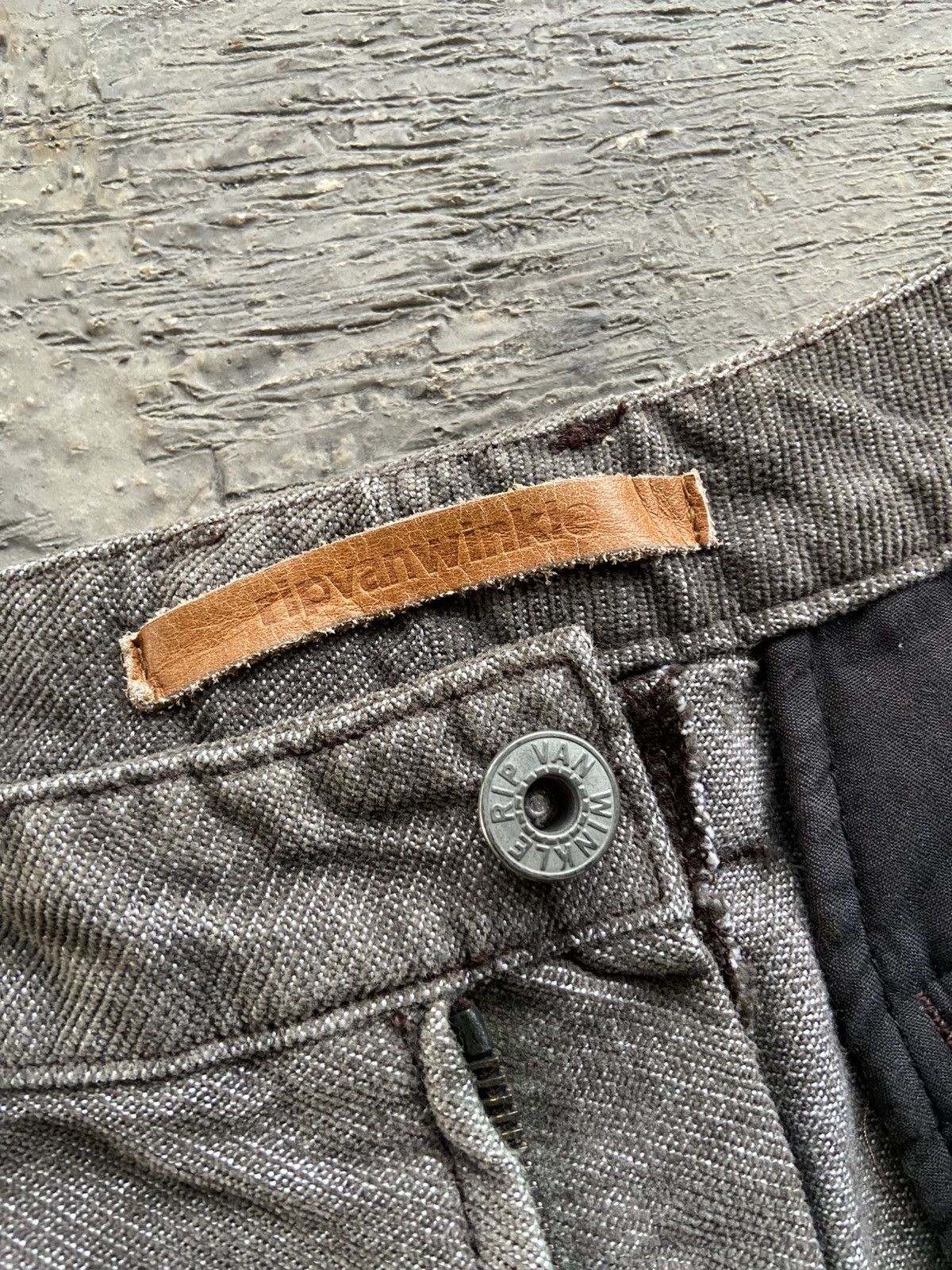 RIPVANWINKLE 2000s Archived Rip Van Winkle - Japanese Flared Cargo Pants Size US 30 / EU 46 - 5 Thumbnail