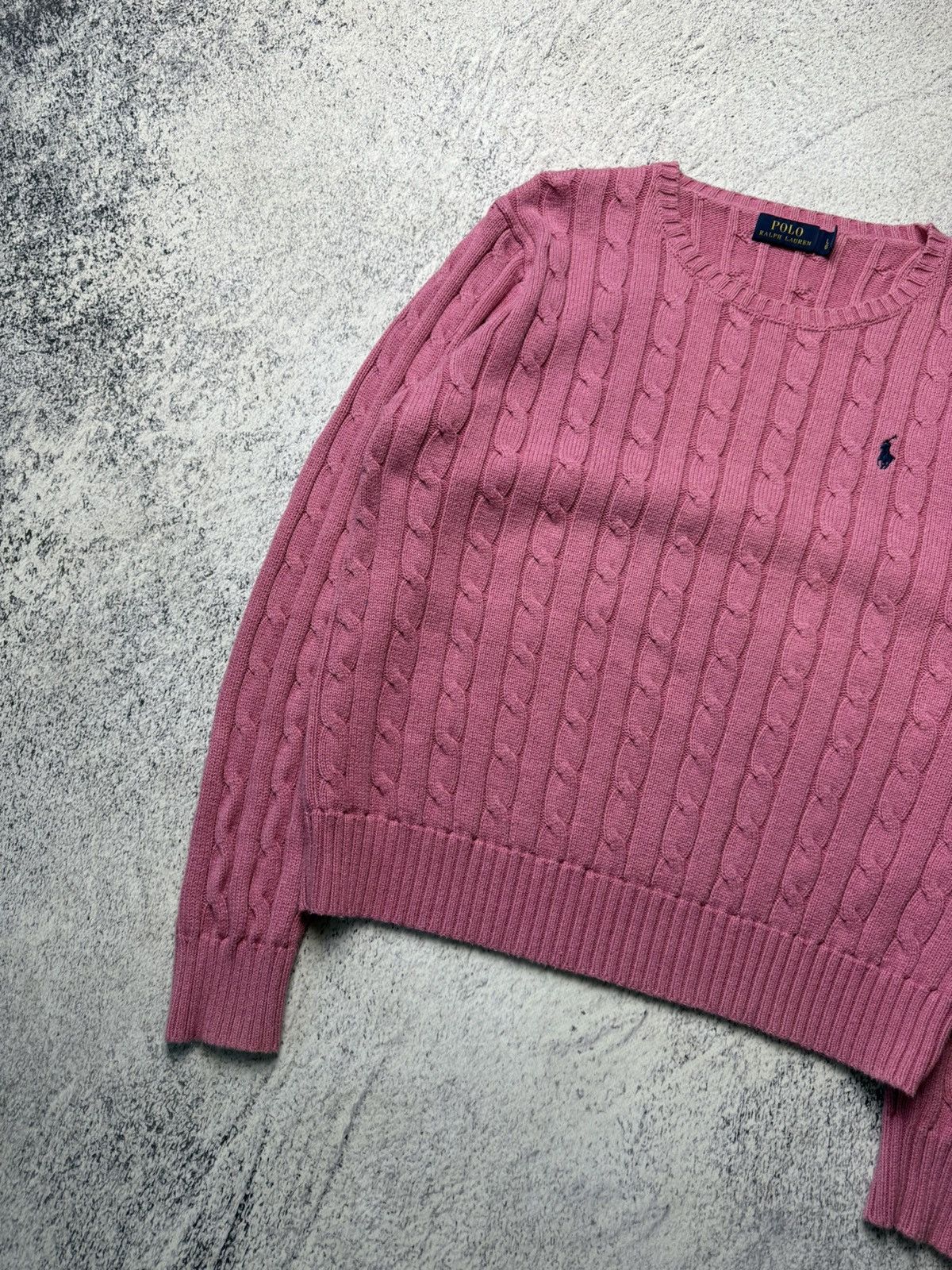 Polo Ralph Lauren Women’s Vintage Polo Ralph Lauren knitted Sweater luxury Size L / US 10 / IT 46 - 3 Thumbnail