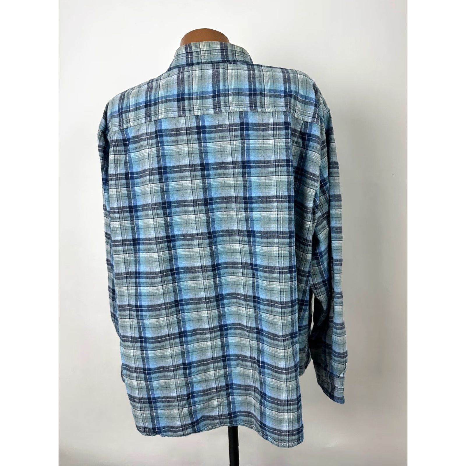 Route 66 VINTAGE Route 66 Shirt Men 3XL Plaid Long Sleeve Button Down Cotton Size US XXL / EU 58 / 5 - 6 Thumbnail