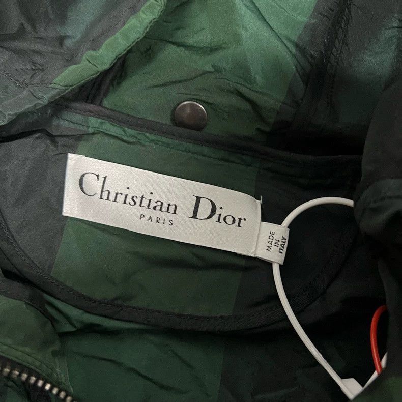 Dior Dior Plaid Hooded Windbreaker Jacket-2506 Size S / US 4 / IT 40 - 6 Thumbnail