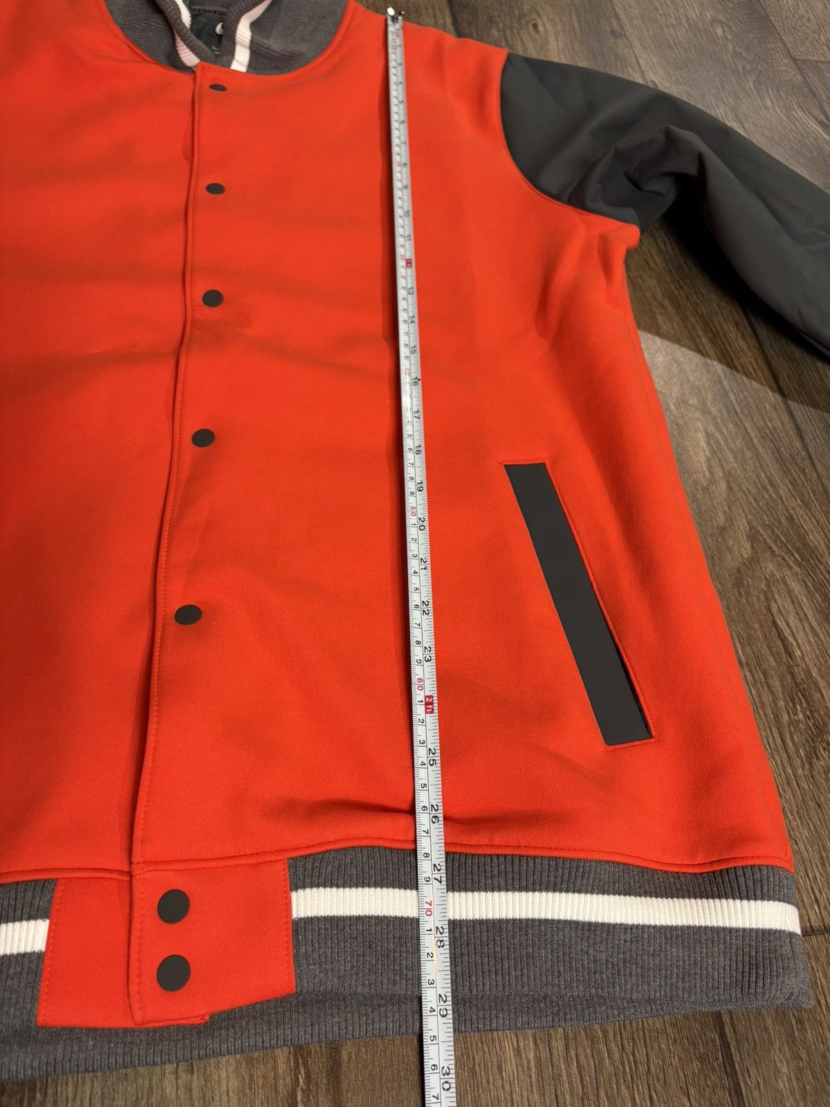 Nike Nike Team Varsity Letterman Jacket Orange DJ5971-820 Mens L Size US L / EU 52-54 / 3 - 4 Thumbnail