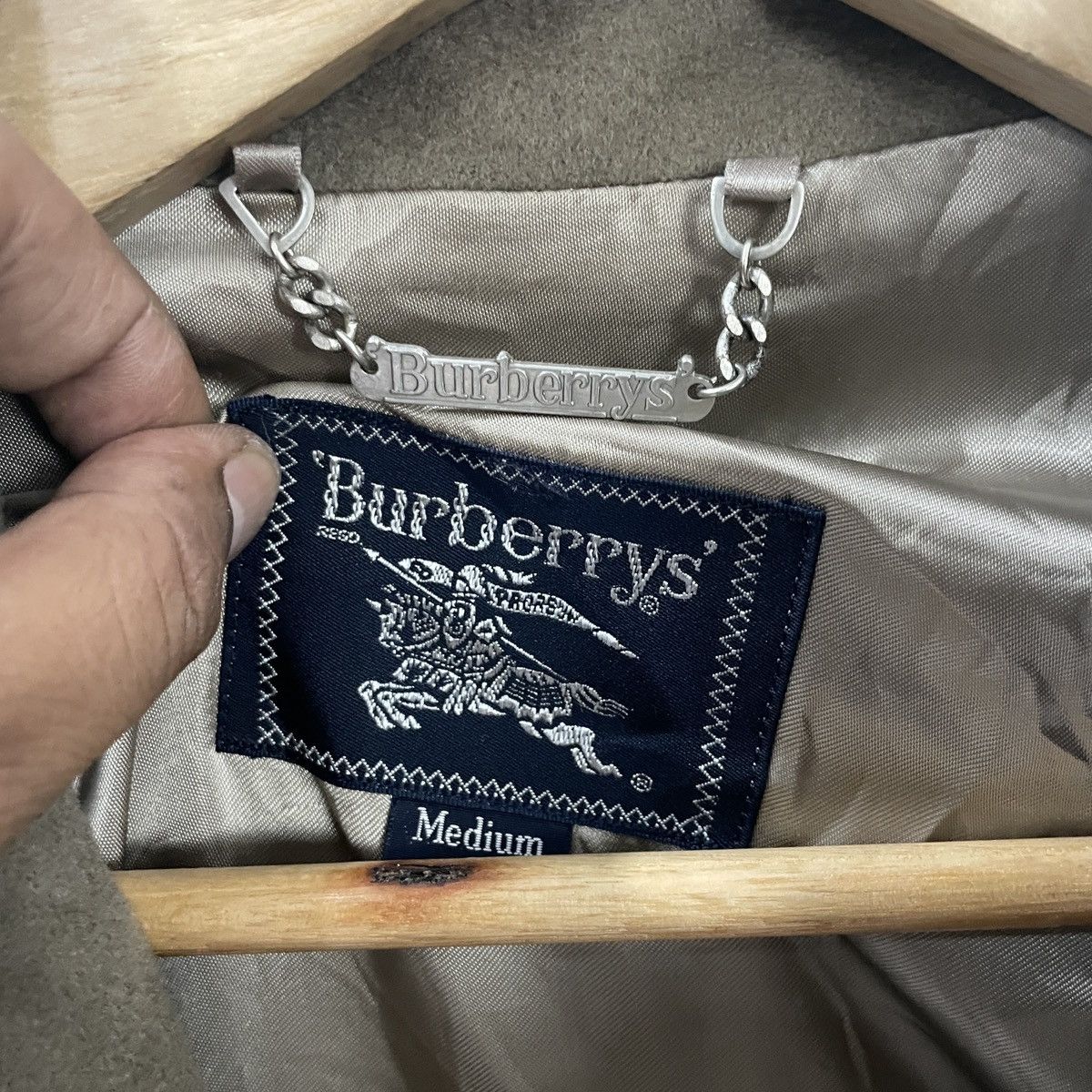 Burberry Vintage 90s Burberry’s Prosum Jacket Size US L / EU 52-54 / 3 - 5 Thumbnail