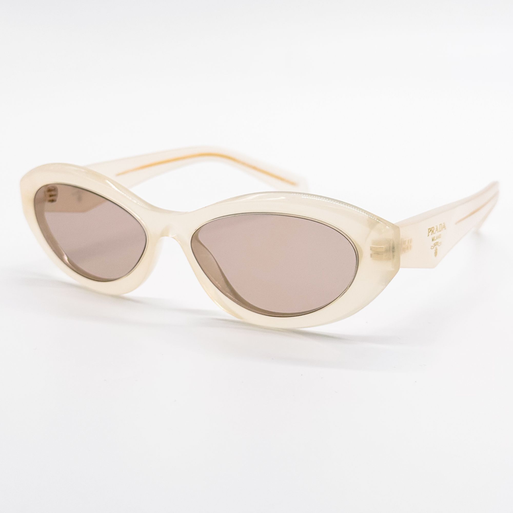 Prada NEW PRADA SUNGLASSES, PRADA SPR 26Z 12V4I2 WOMEN OPAL MILK/B Size ONE SIZE - 3 Thumbnail