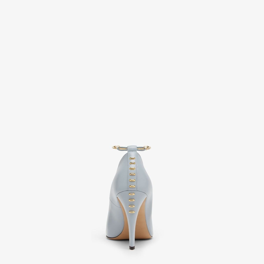 Fendi o1s1wg110425 Mules in Grey Size US 8 / IT 38 - 4 Thumbnail