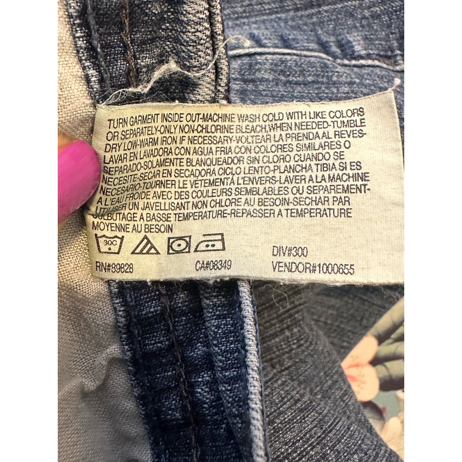Gloria Vanderbilt Gloria Venderbilt blue cropped stretch jeans size 16 Size 38" / US 16 / IT 52 - 5 Thumbnail