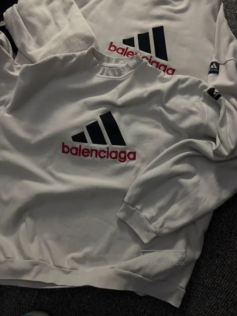 Balenciaga Balenciaga Crew Neck Sweatshirt Size US L / EU 52-54 / 3 - 1 Thumbnail
