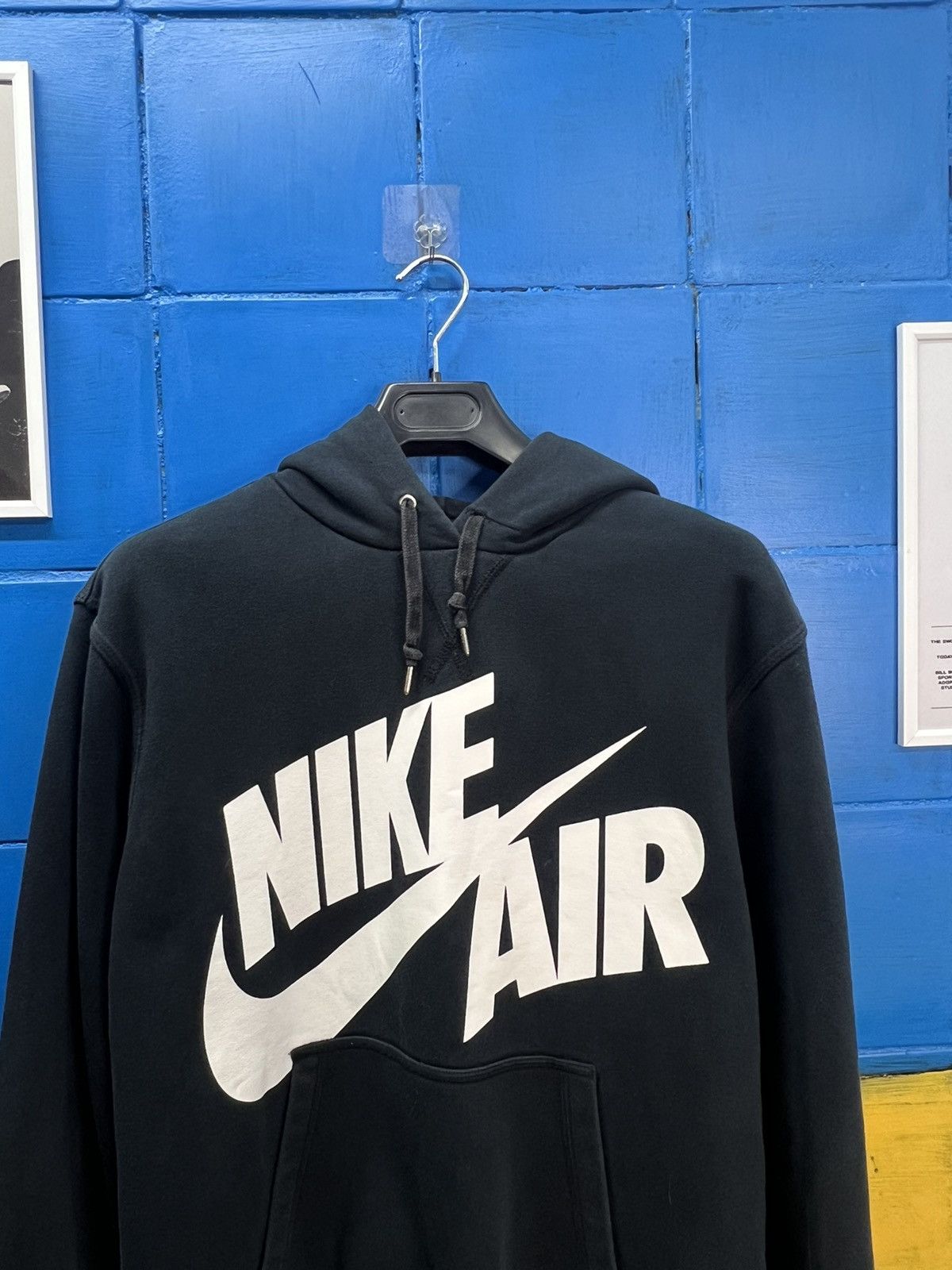 Nike × Vintage Nike Vintage Hoodie Big Logo swooch Size US L / EU 52-54 / 3 - 2 Thumbnail